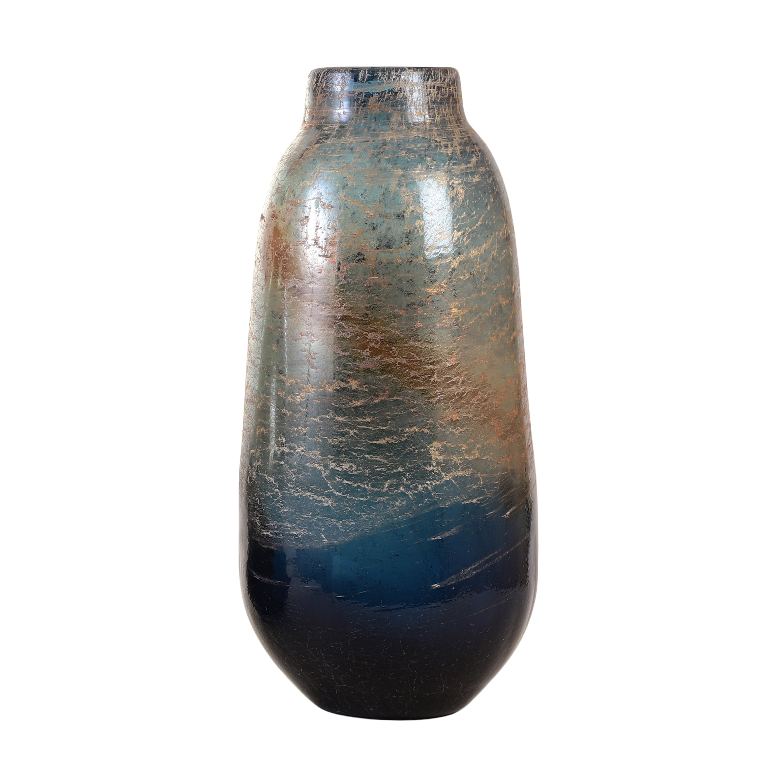 Ombre Textured Glass Vase (Single)
