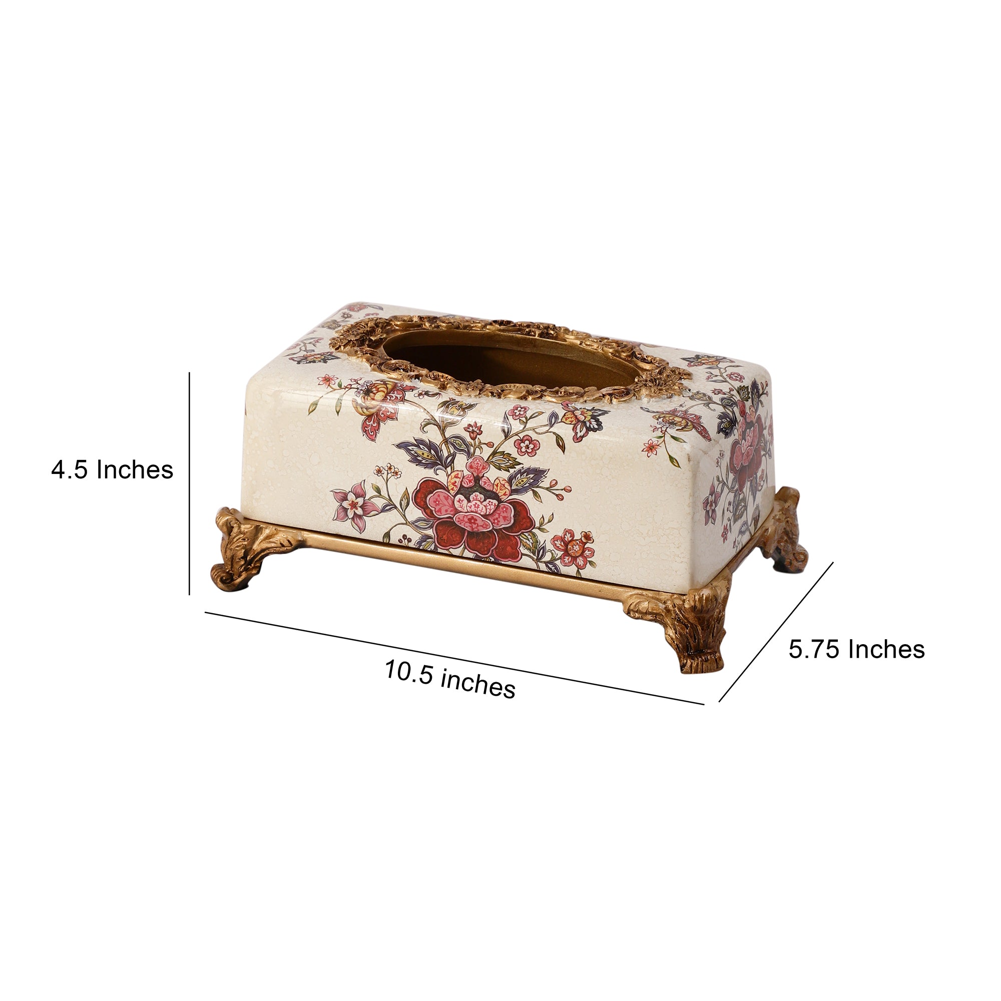 Floral Luxe Tissue Holder