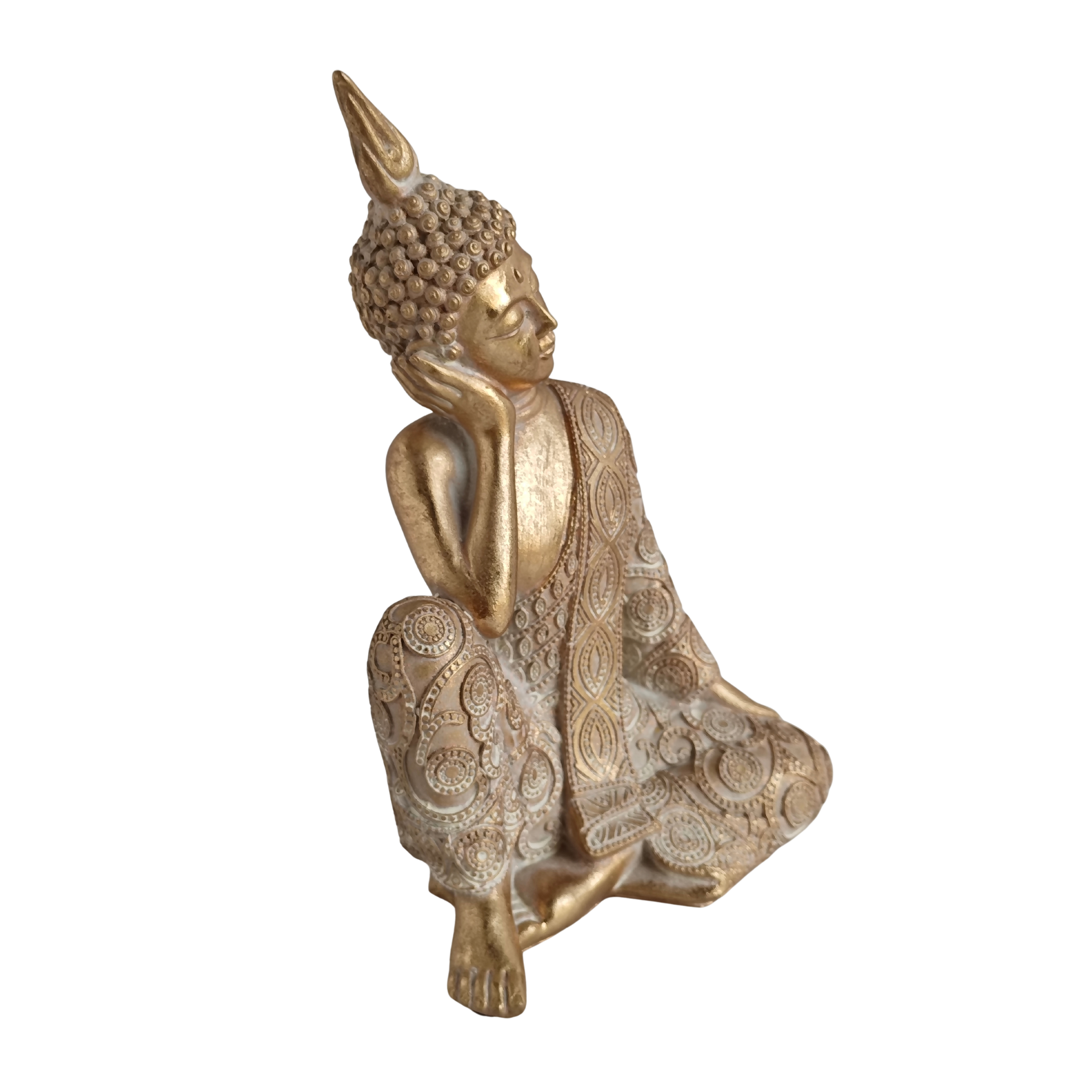 Gold Thinking Buddha
