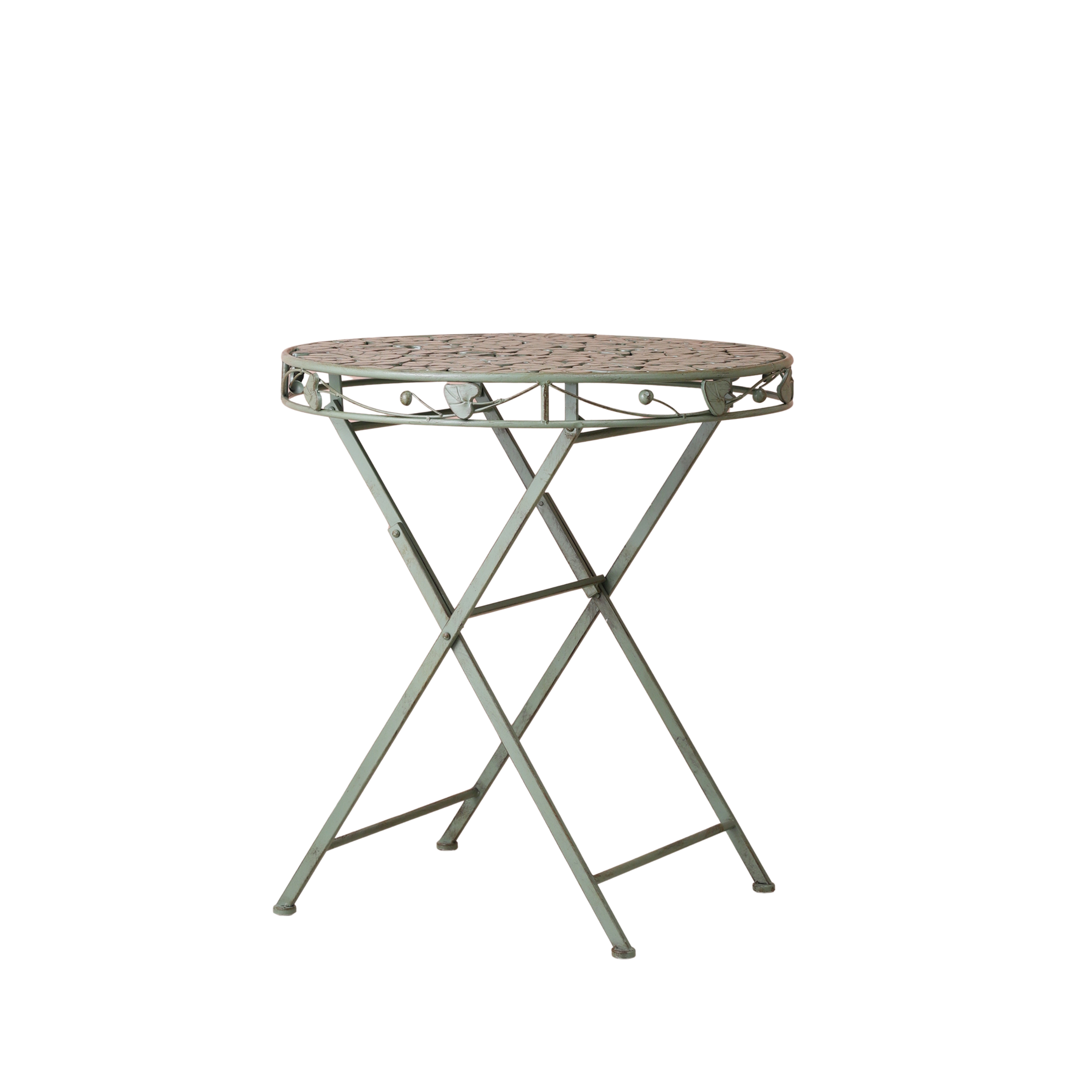Sage Green Foldable Outdoor Chair & Table (Single)