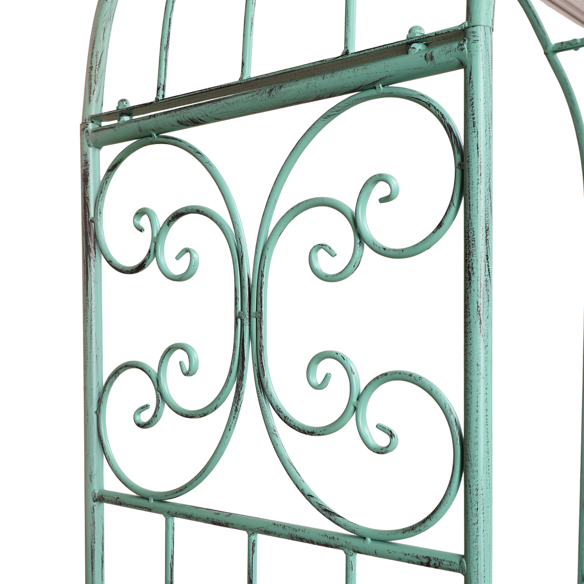 Olive Garden Outdoor Bench With Arch
