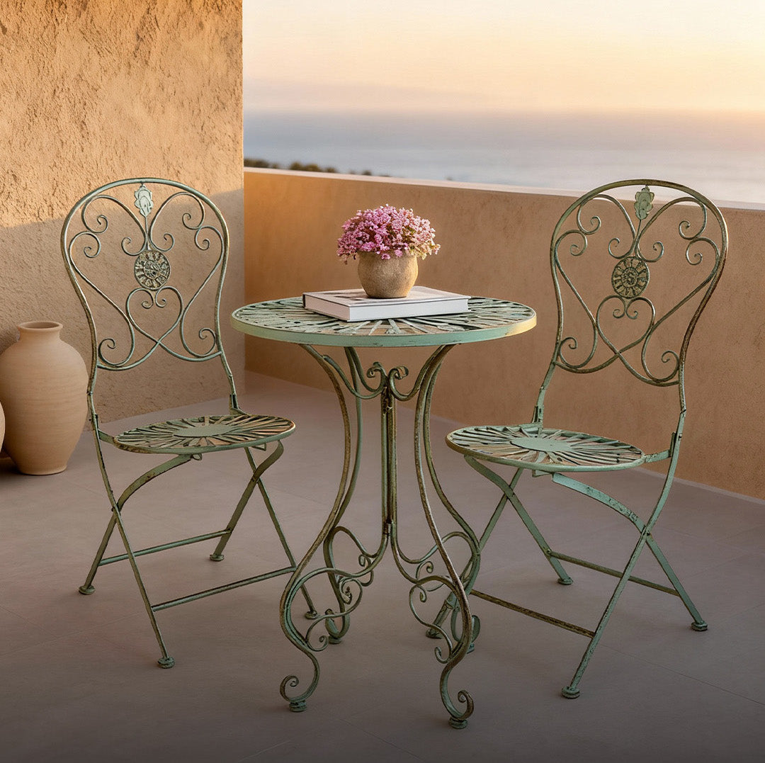 Olive Garden Foldable Outdoor Table and Chair (Single)