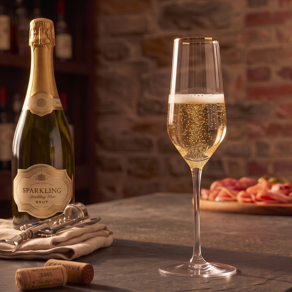Doré Champagne Flute (Set of 6)