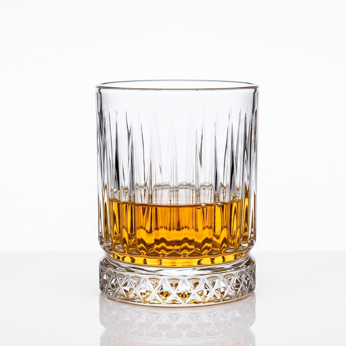 Ember Spire Crystal Whiskey Glass (Set of 6)