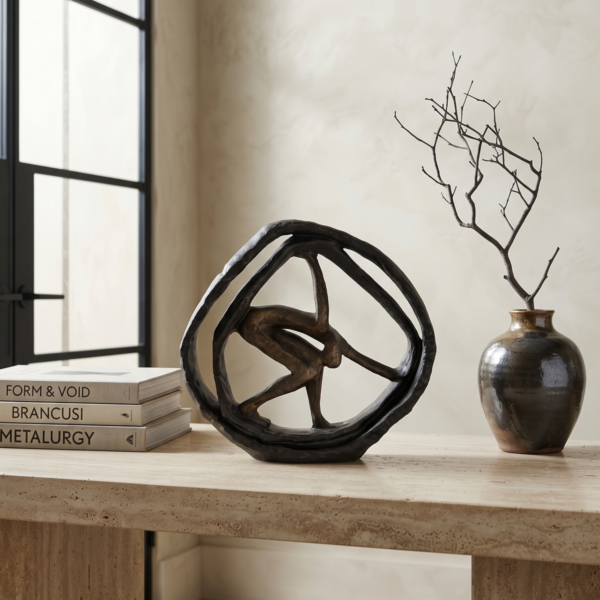 Acrobat & Equilibrium Ring Sculpture