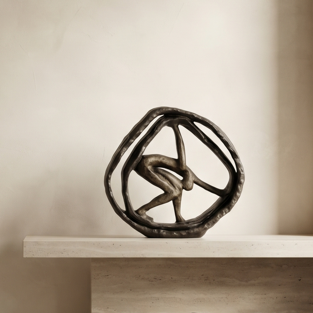 Acrobat & Equilibrium Ring Sculpture