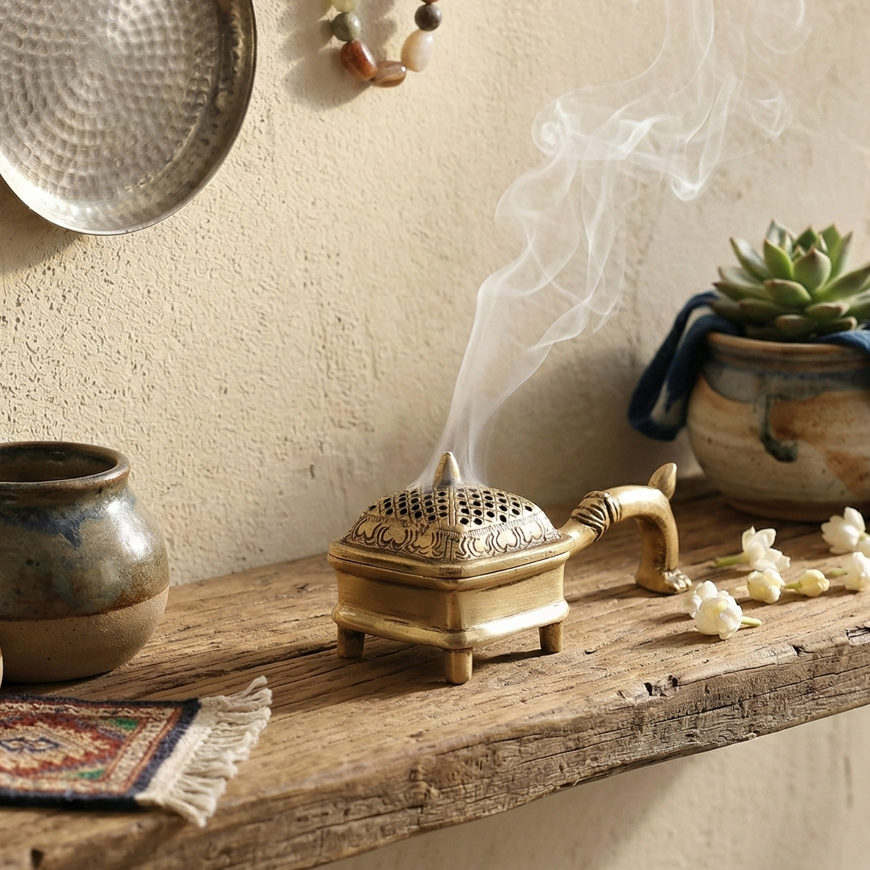 Brass Square Dhupdani