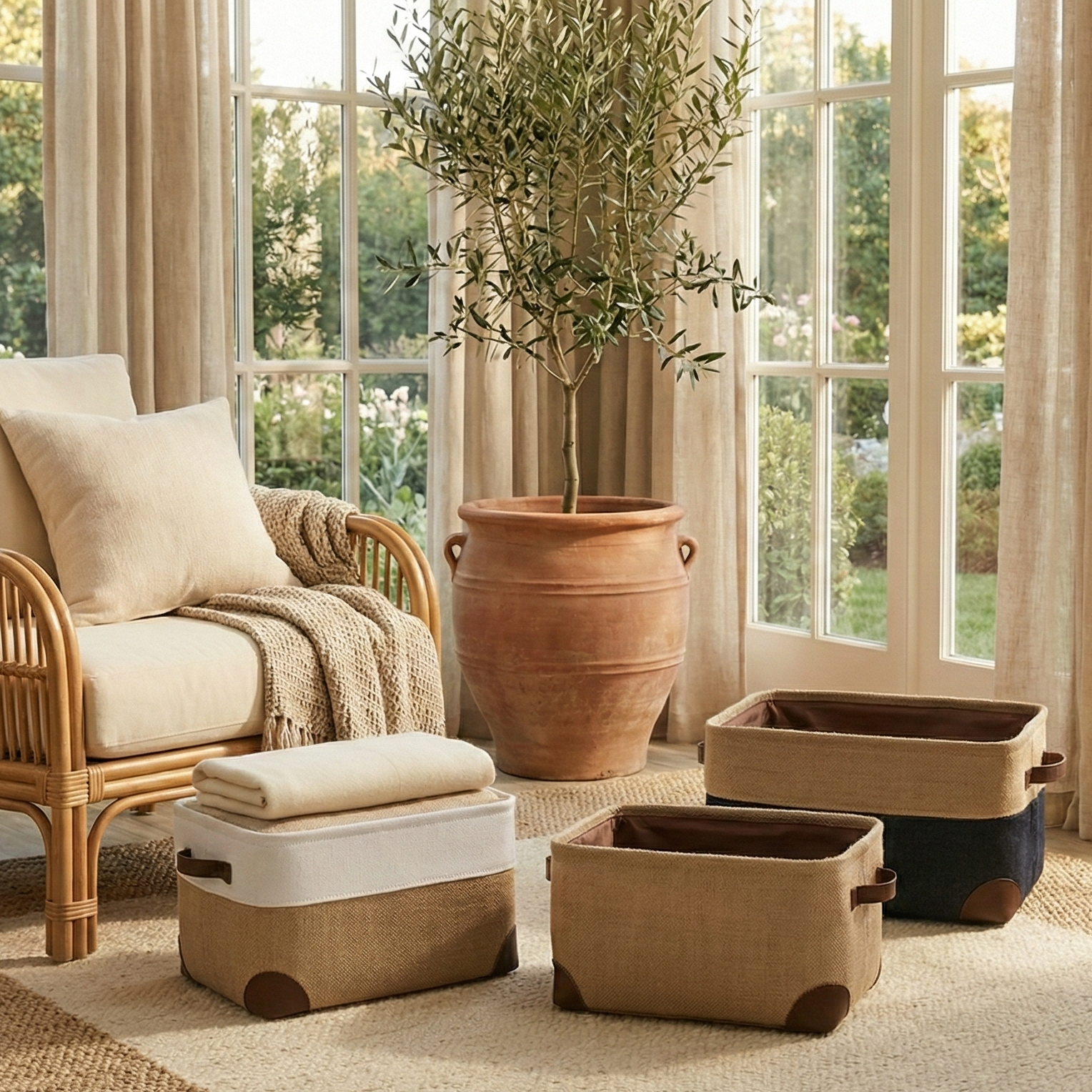 Arden Jute Organiser (Single)