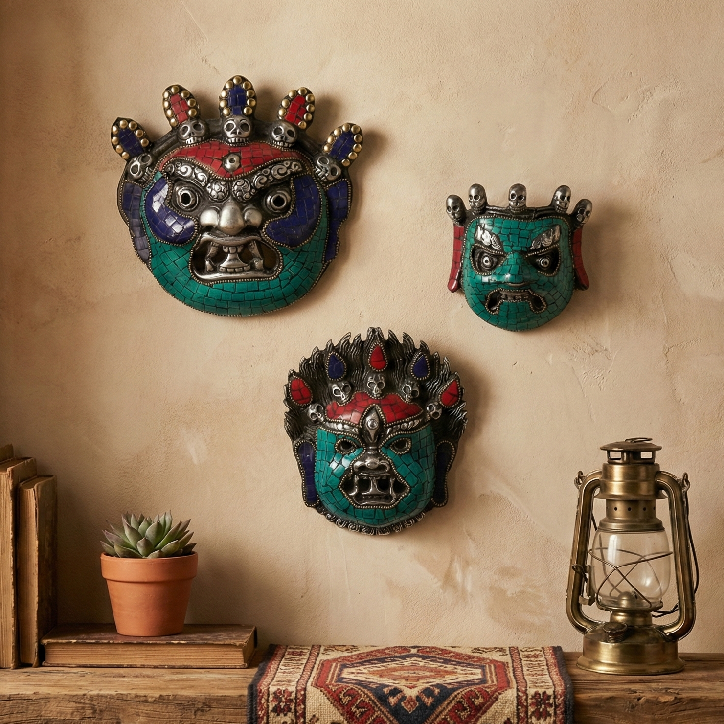 The Tribal Mask (Single) (Stone Finish)