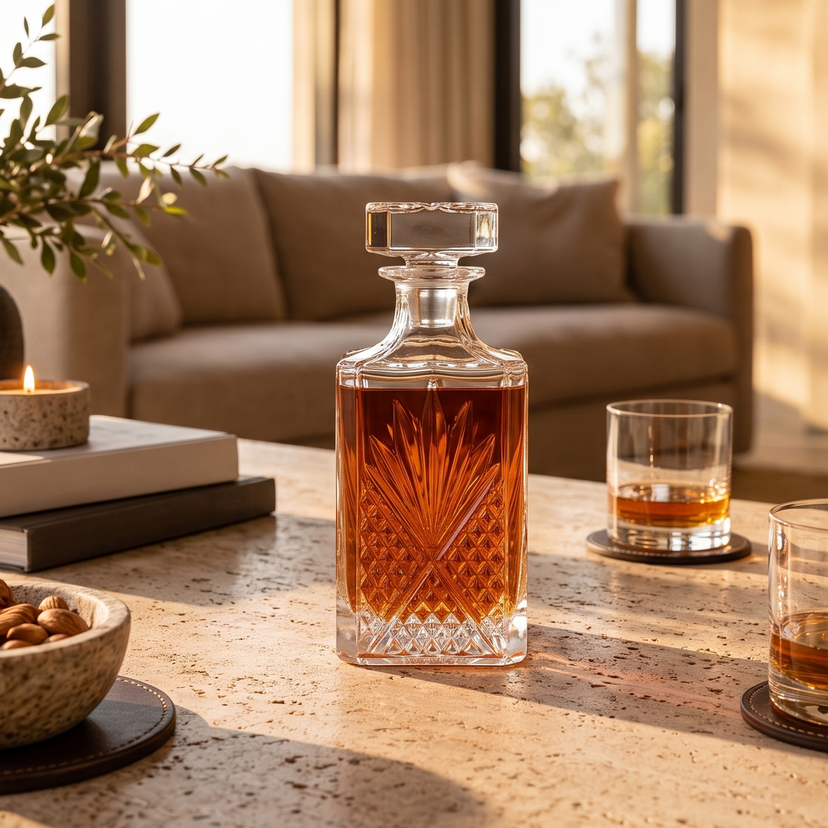The Belvedere Crystal Decanter