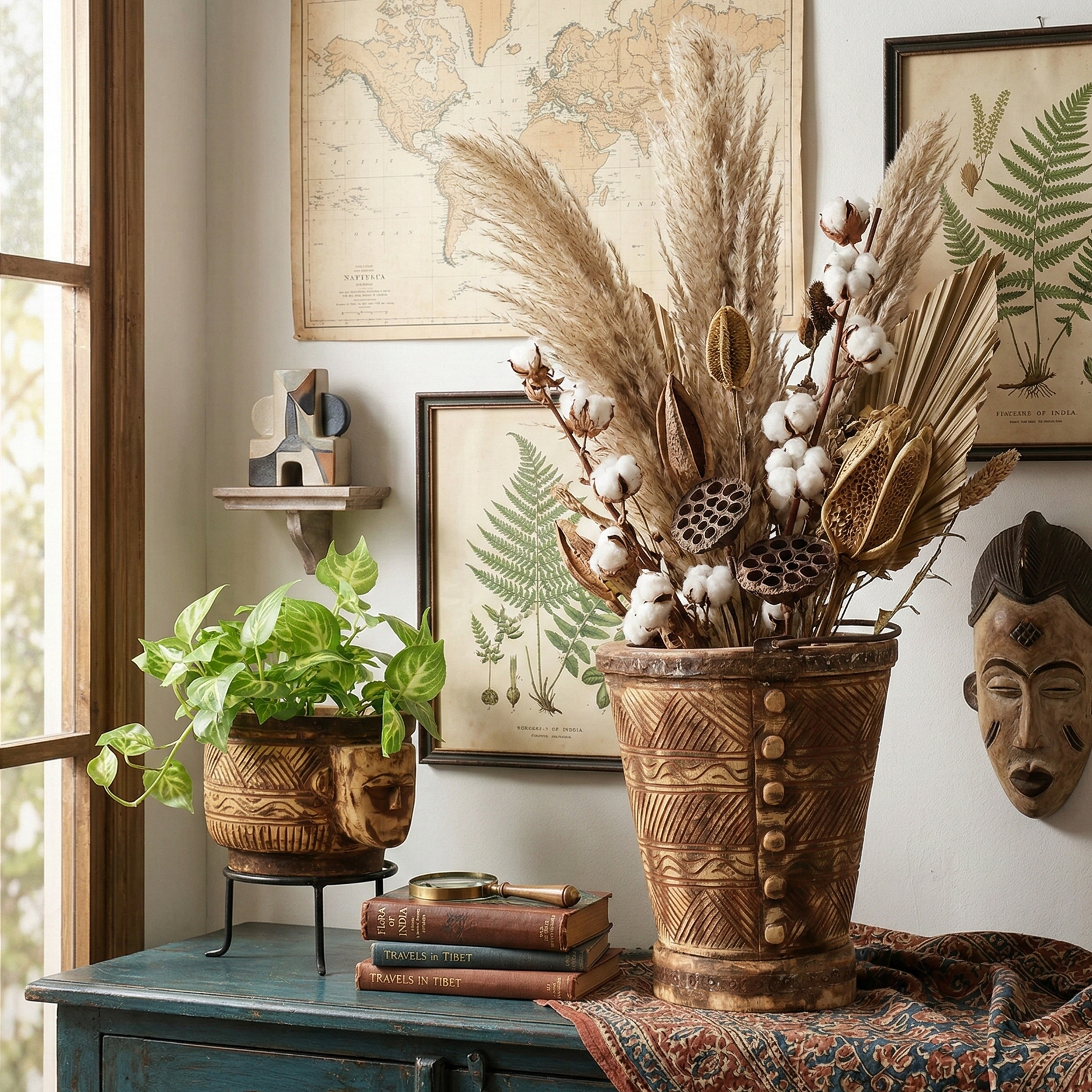 Antique Wooden Bucket