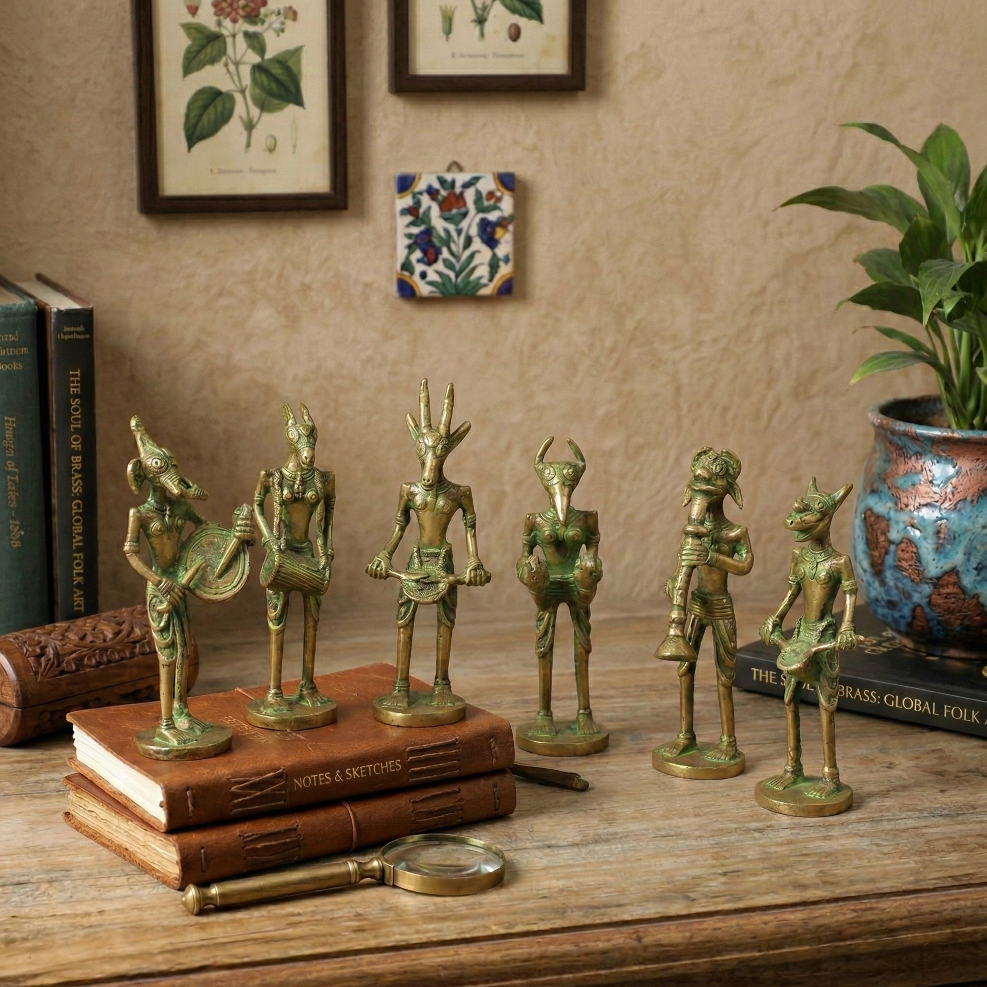 Tribal Musical Band (set of 6)