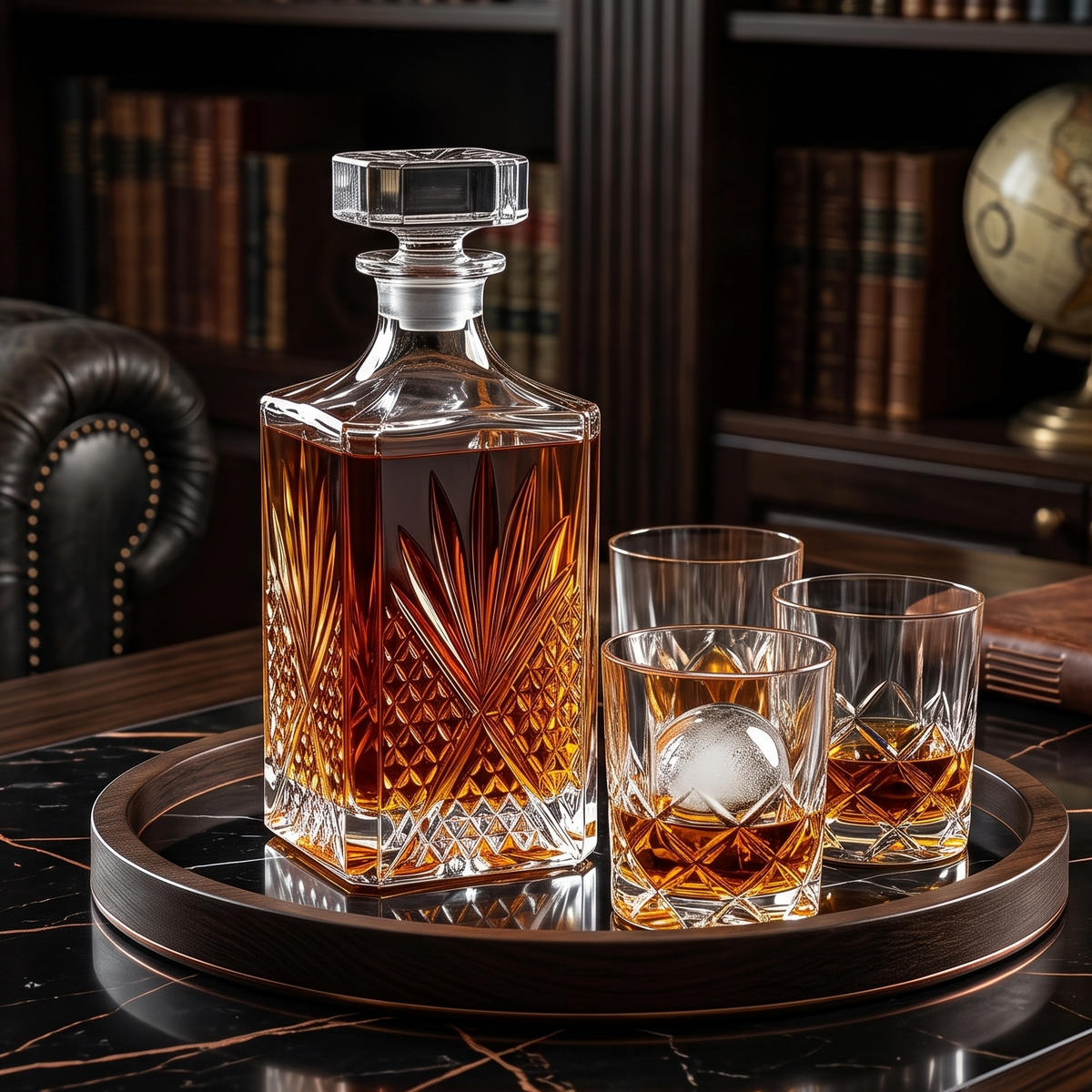 The Belvedere Crystal Decanter