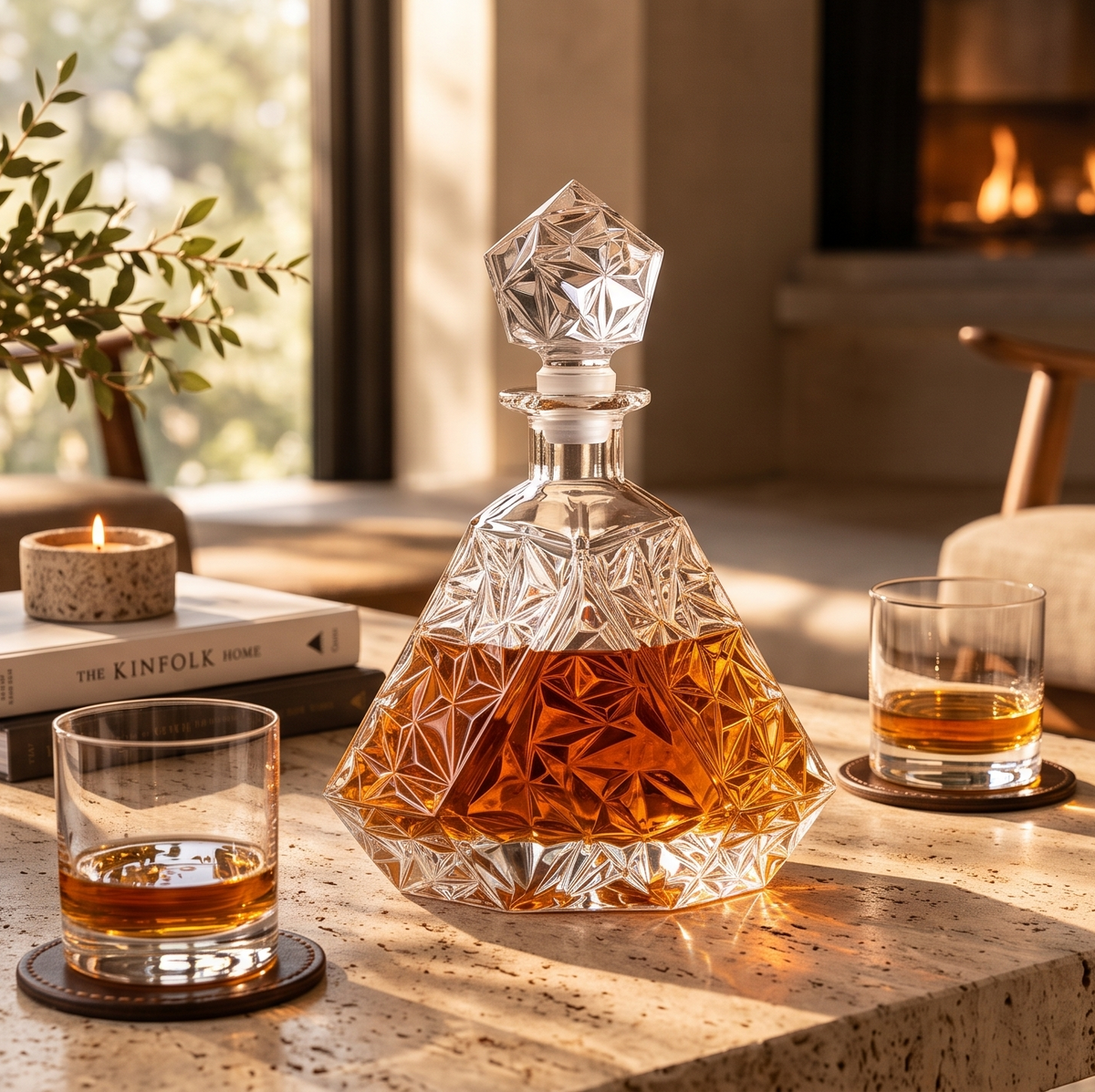 The Gatsby Crystal Decanter