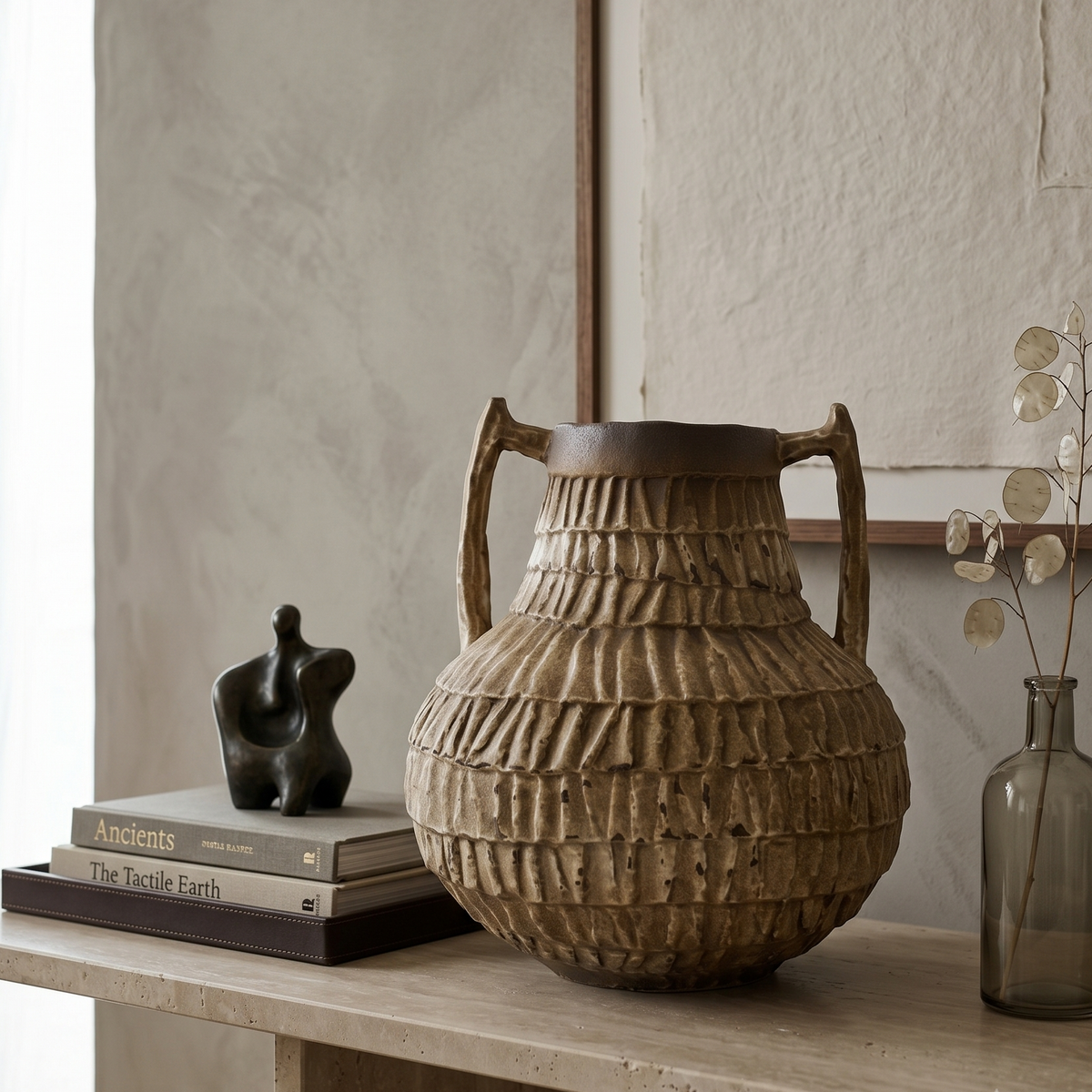 Heritage Amphora Ceramic Vase