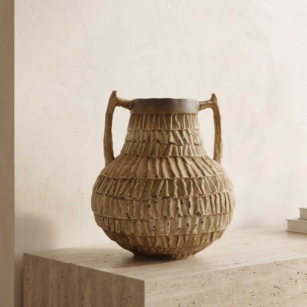 Heritage Amphora Ceramic Vase