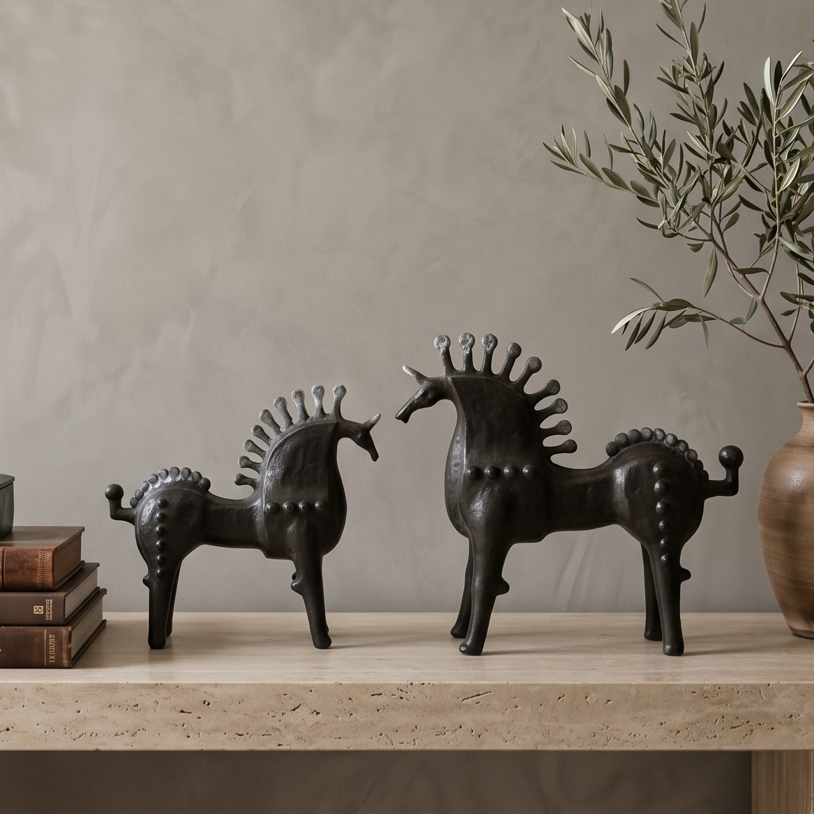 Heritage Stallion Figurine