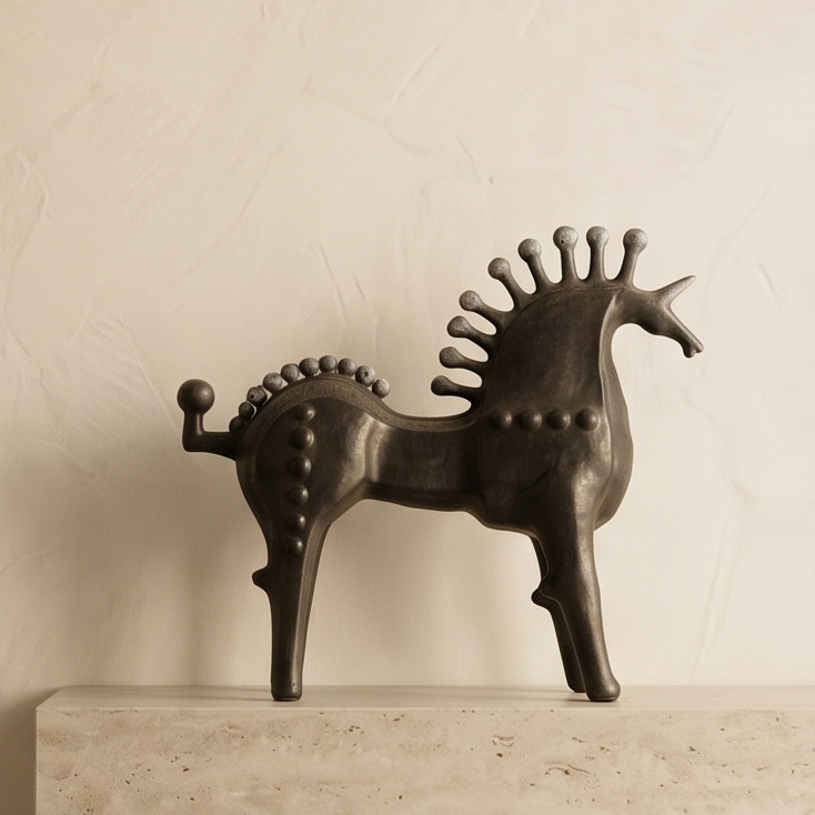 Heritage Stallion Figurine