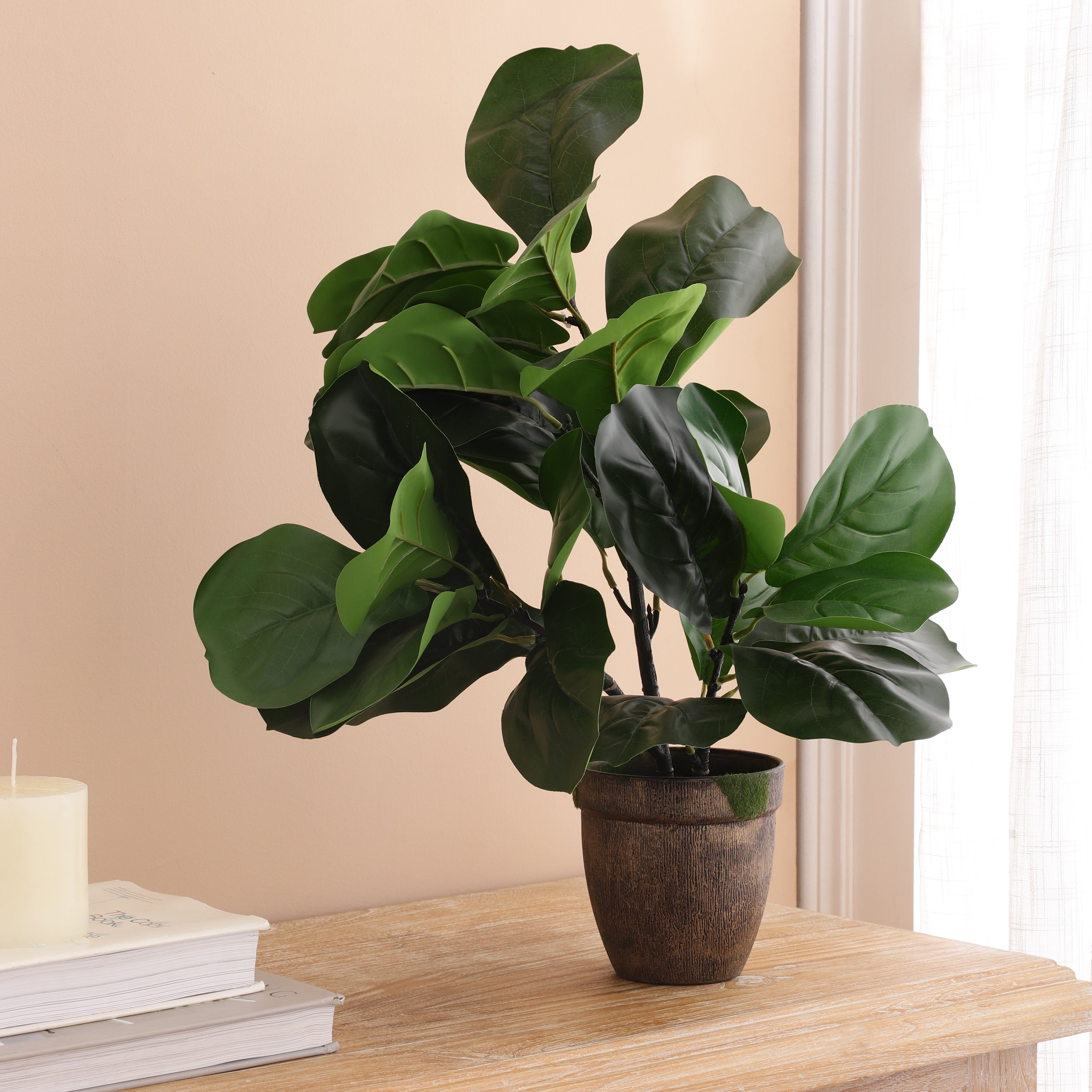 Fiddle Leaf Fig Faux Plant