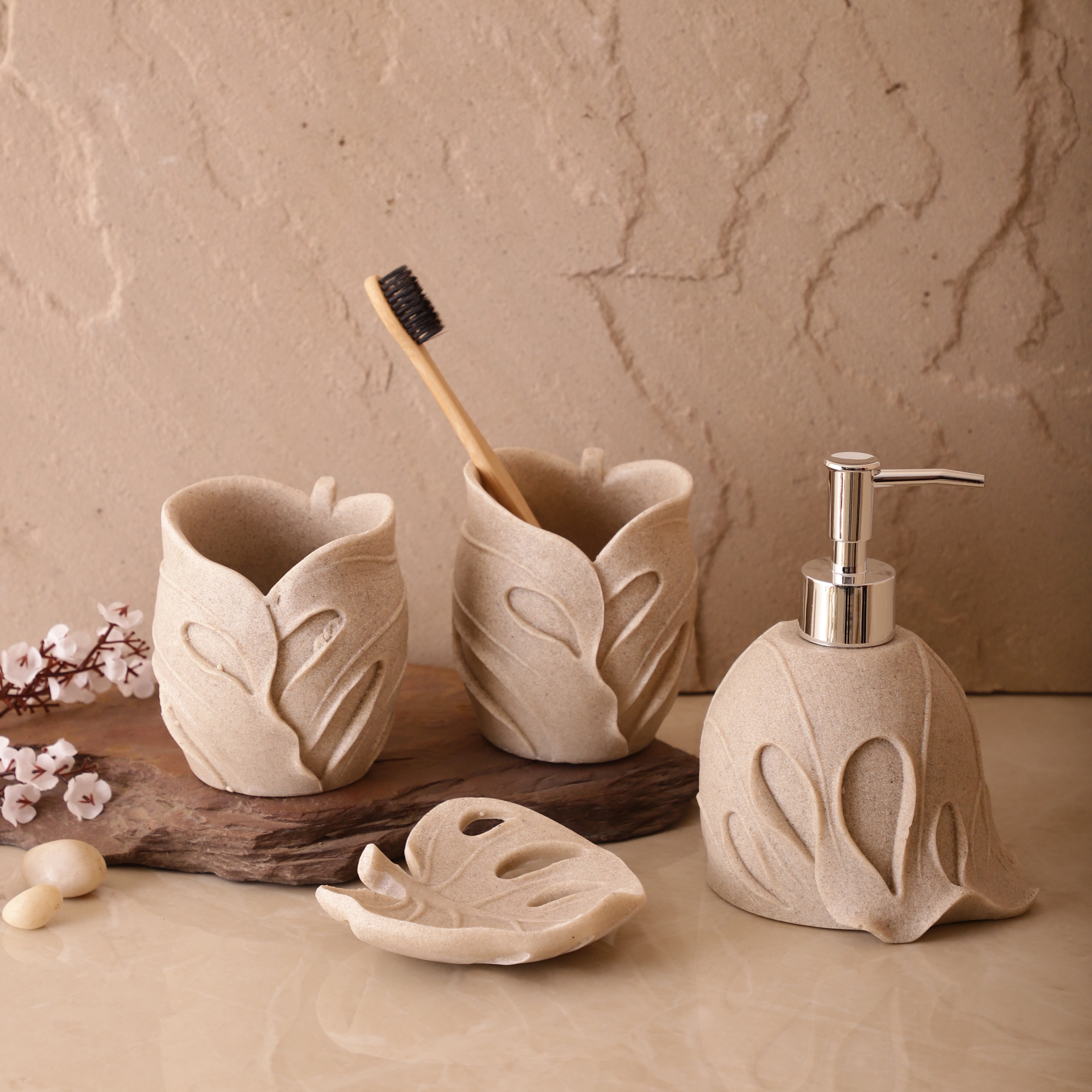 Coastal Calm 4 Piece Bath Set