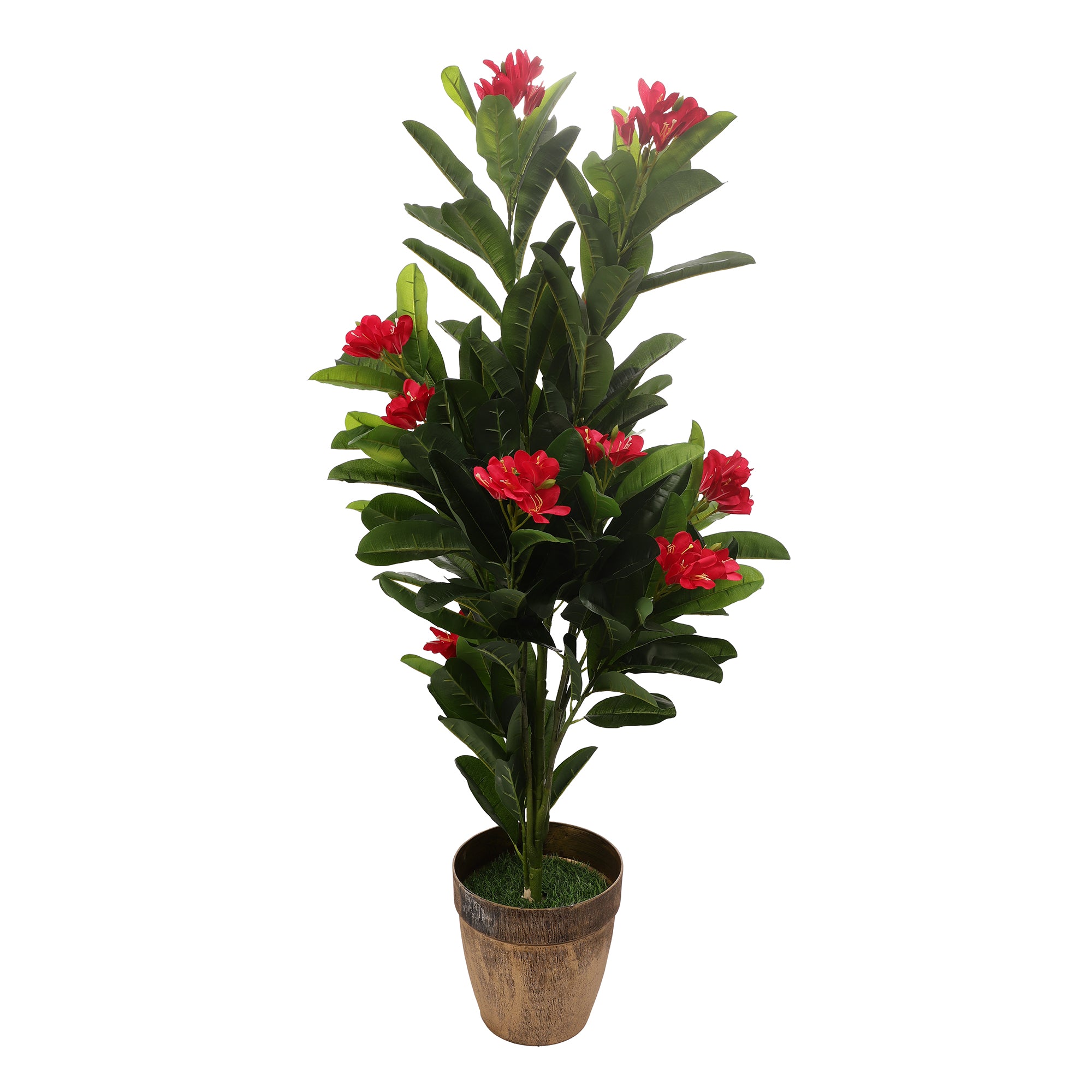 Red Champa Faux Plant