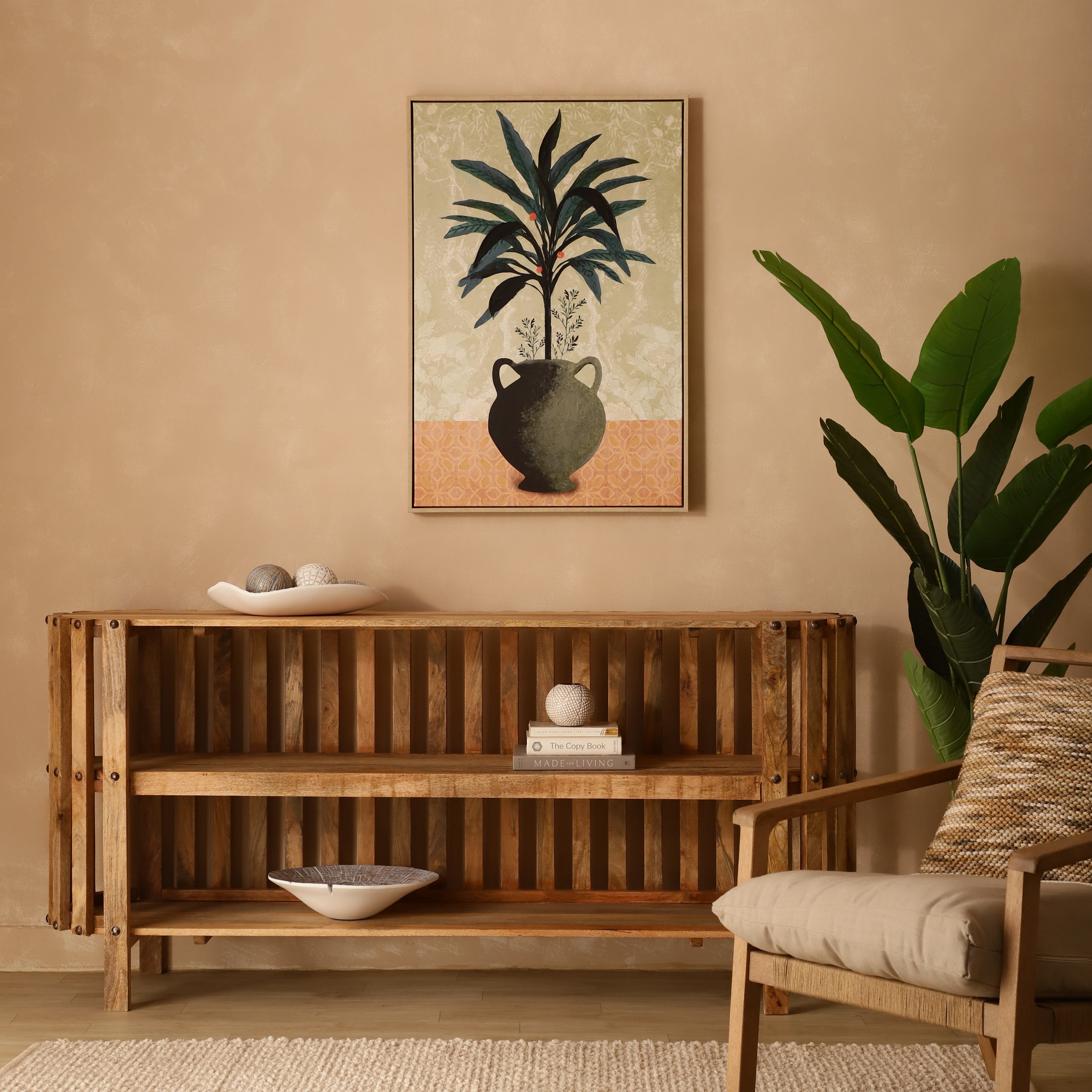 Tera Flora Oil Hand-Painted Canvas Art