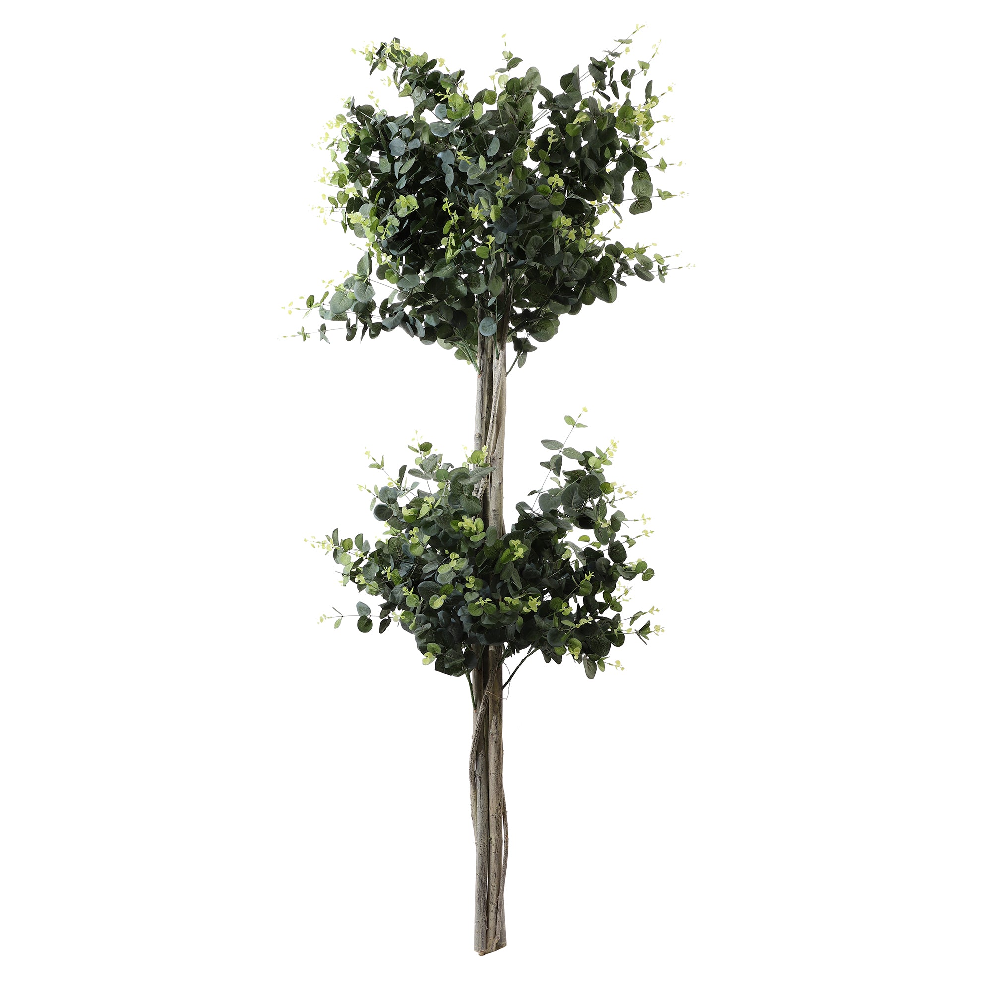 Ficus Bonsai Flowered Faux Plant Without Pot