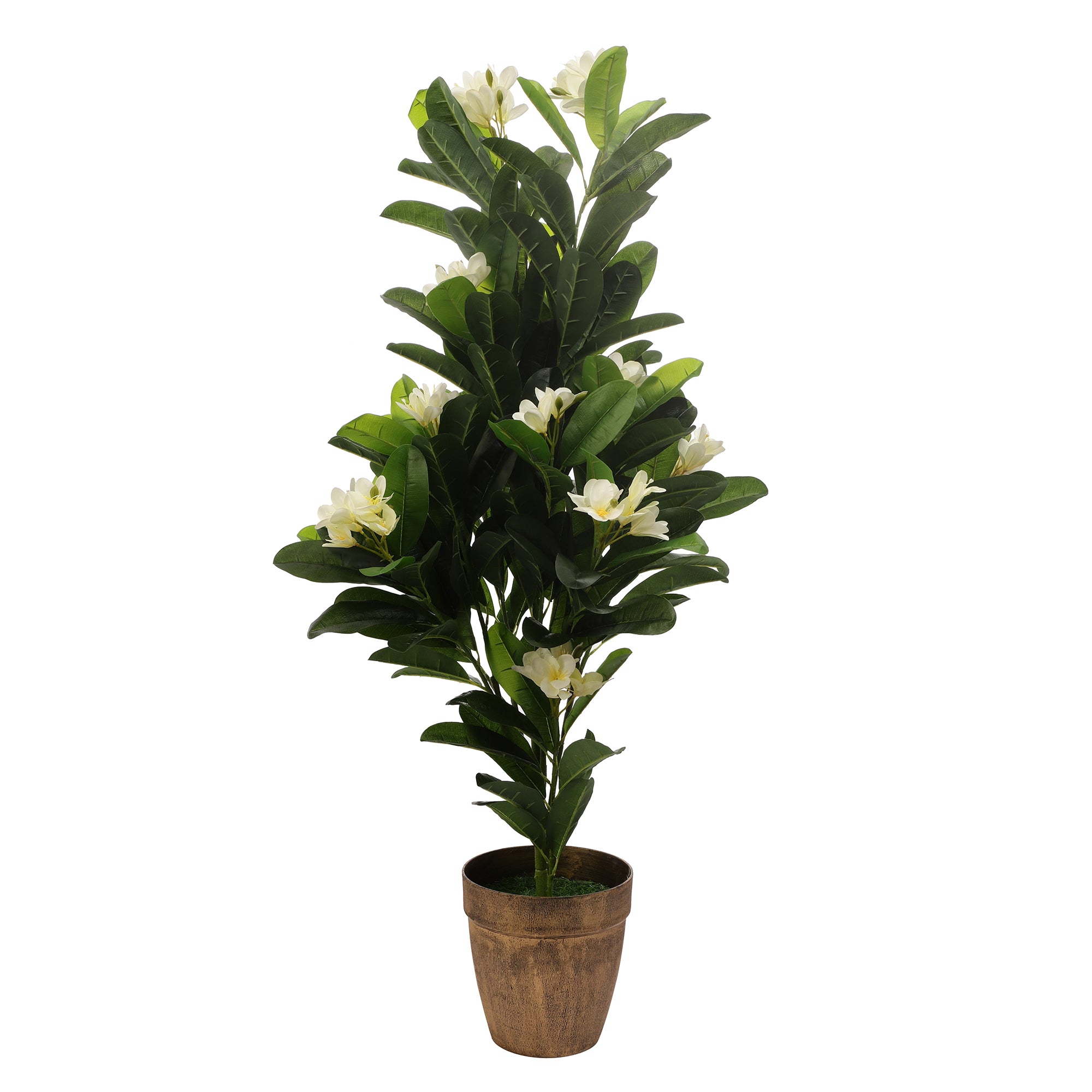 White Champa Faux Plant