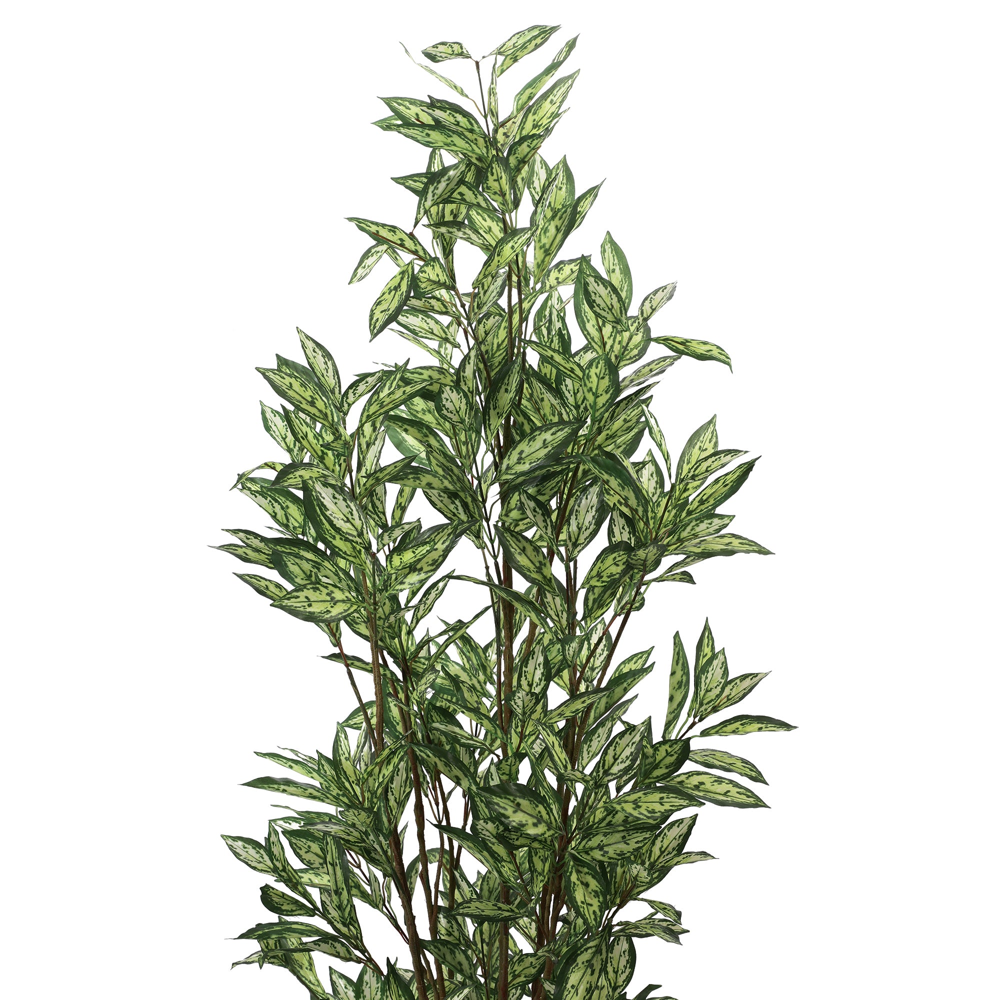 Dieffenbachia Faux Plant with Pot