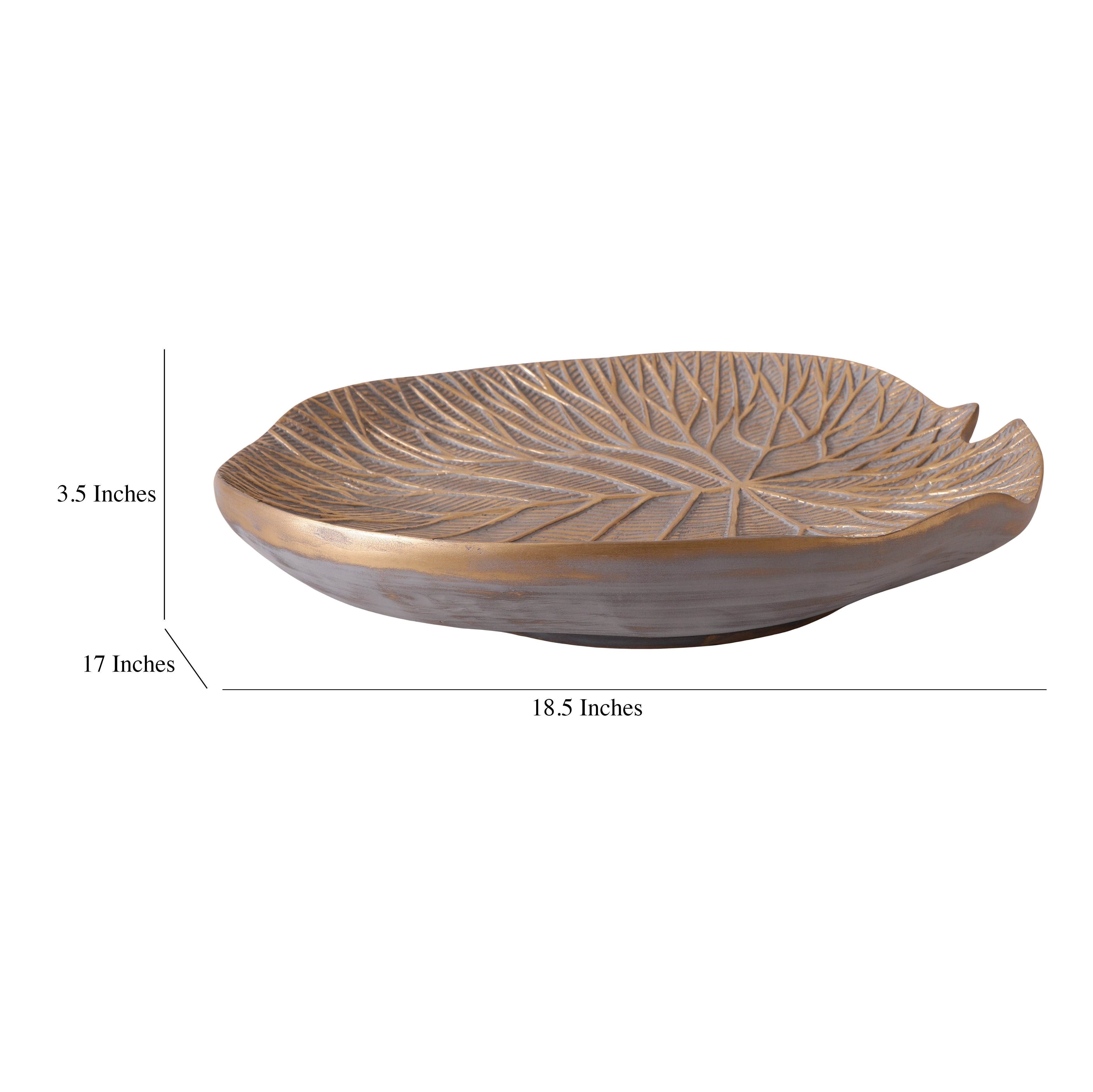 Leafora Textured Platter (Large)