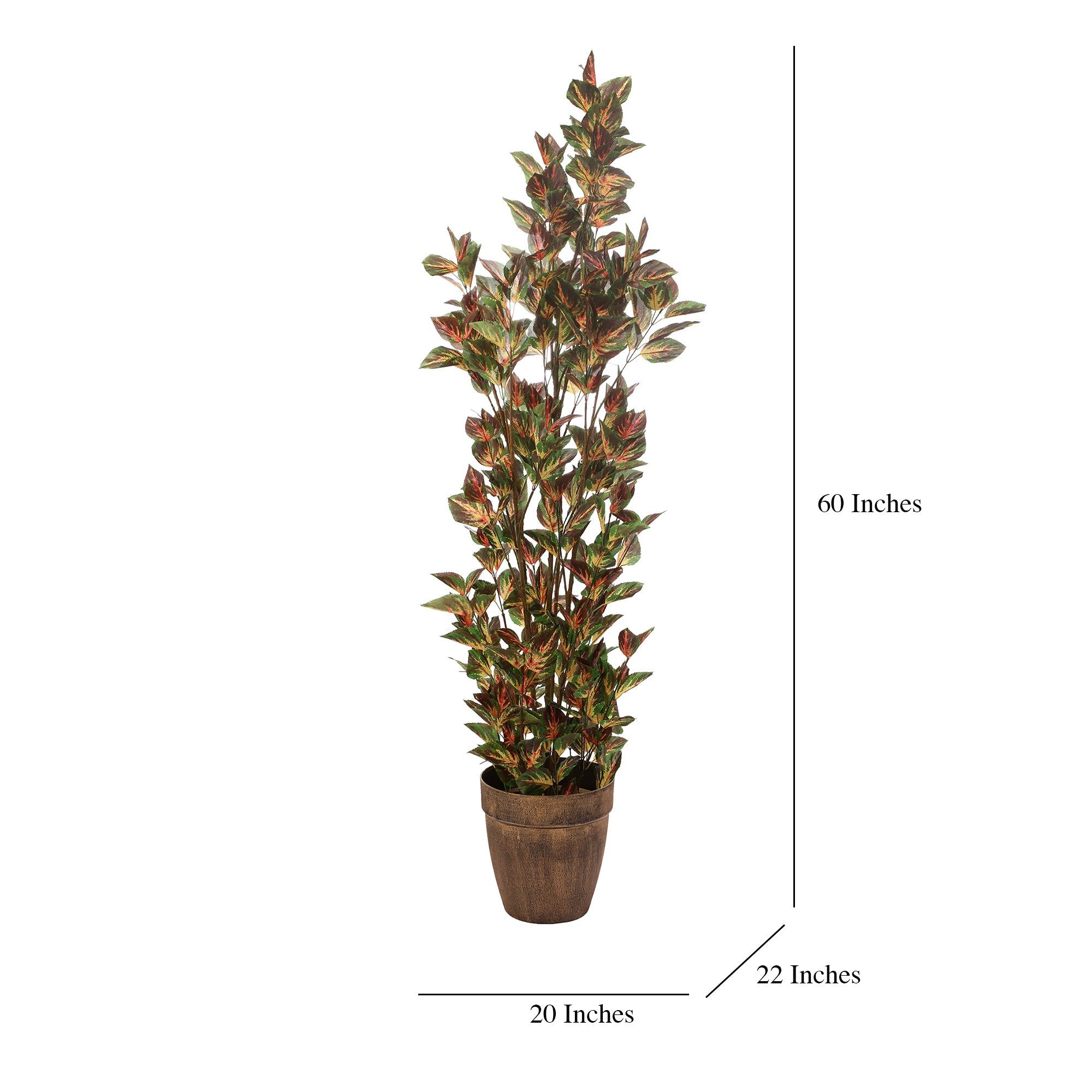 Coleus Faux Plant (Tall)