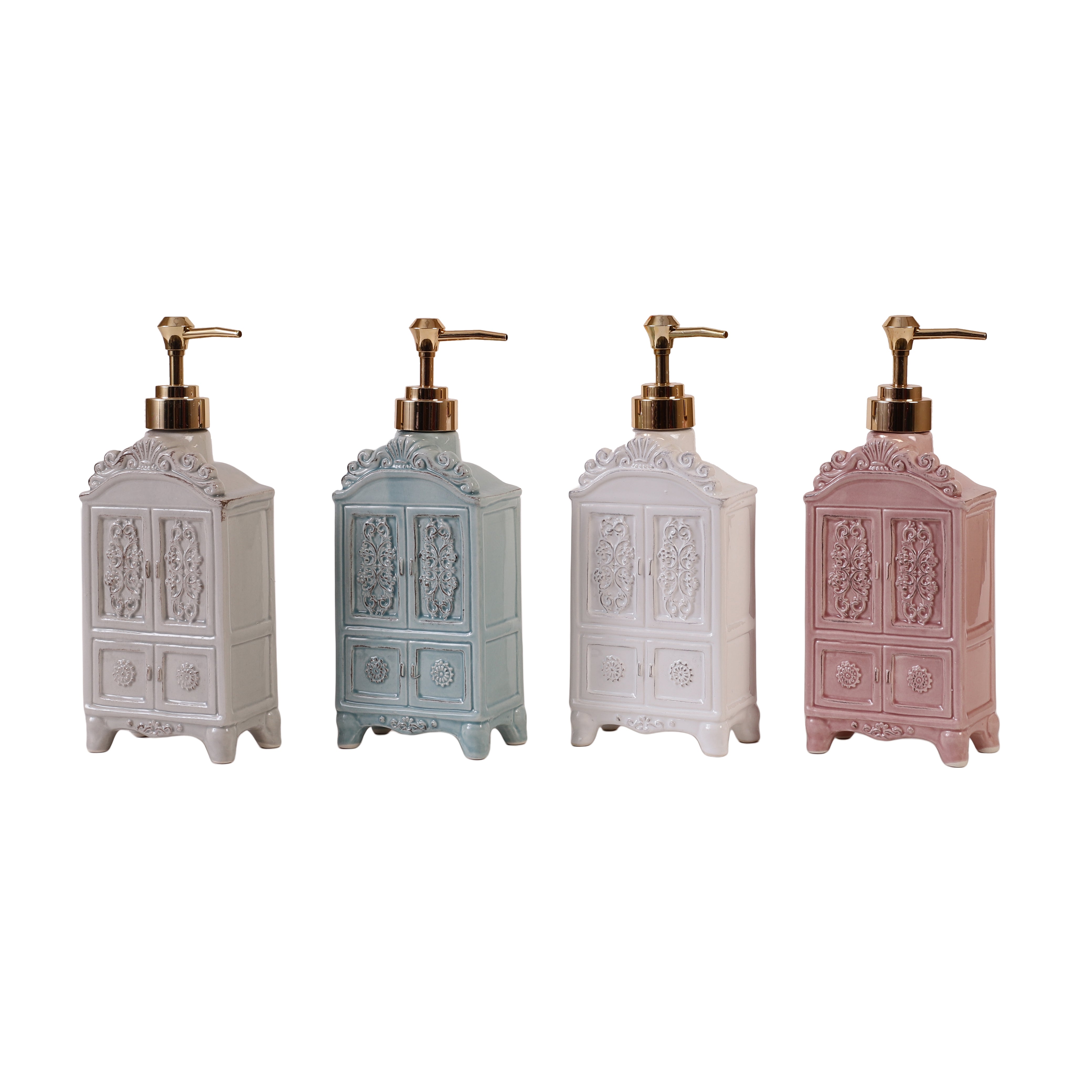 Victorian Wardrobe Shaped Soap Dispenser (Single)