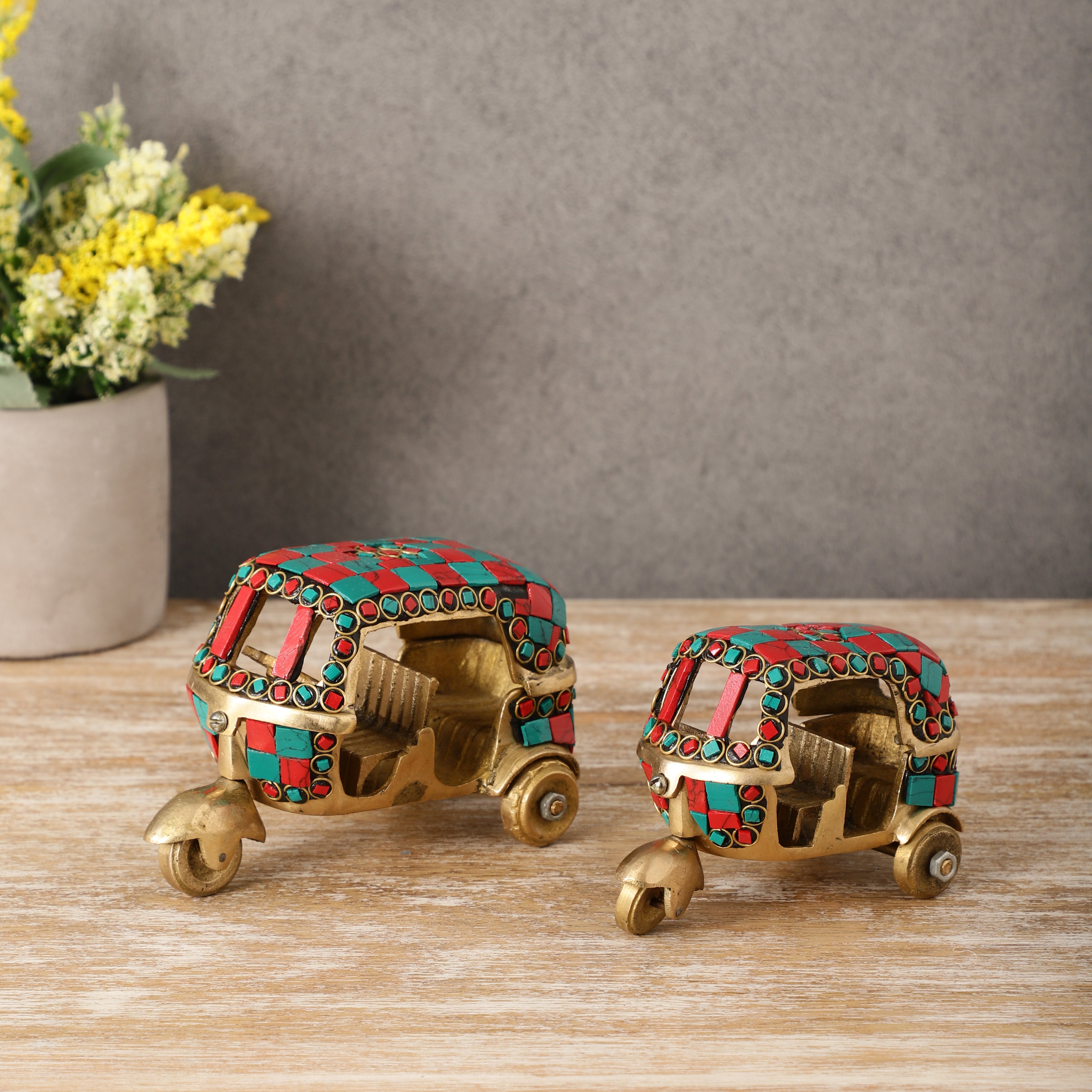 Stone Auto Rickshaw (Single)