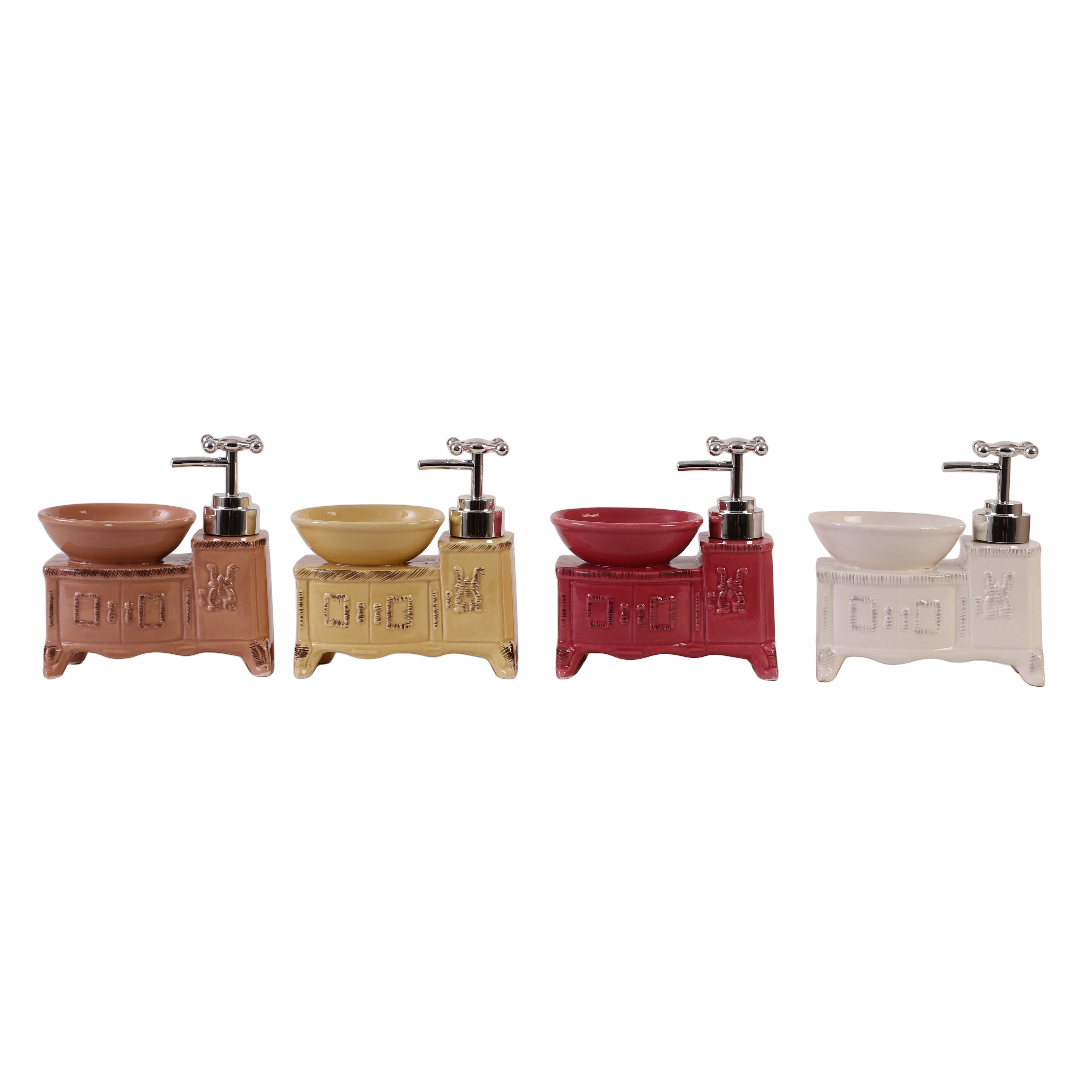 Vintage Basin Cabinet Shaped Soap Dispenser (Single)