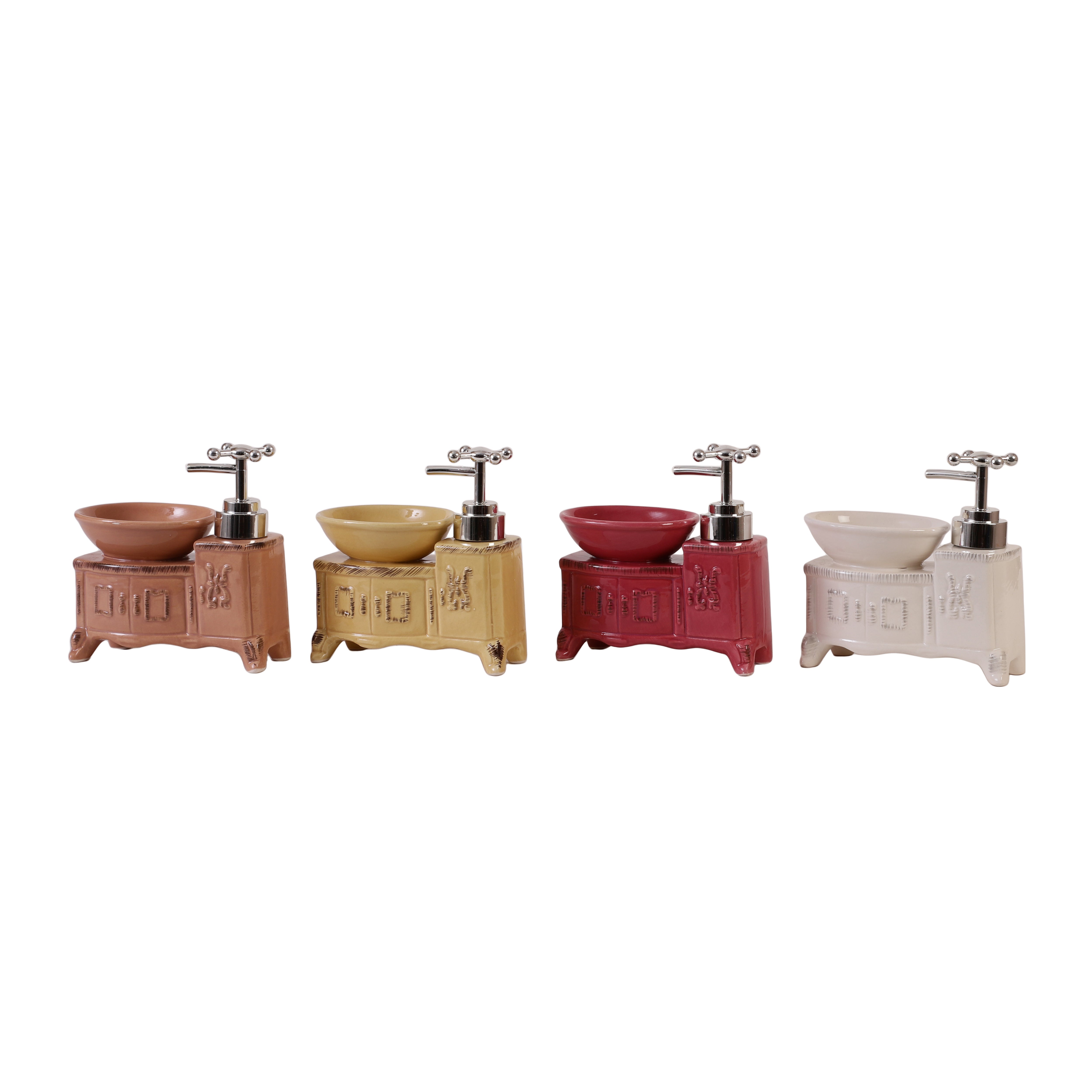 Vintage Basin Cabinet Shaped Soap Dispenser (Single)