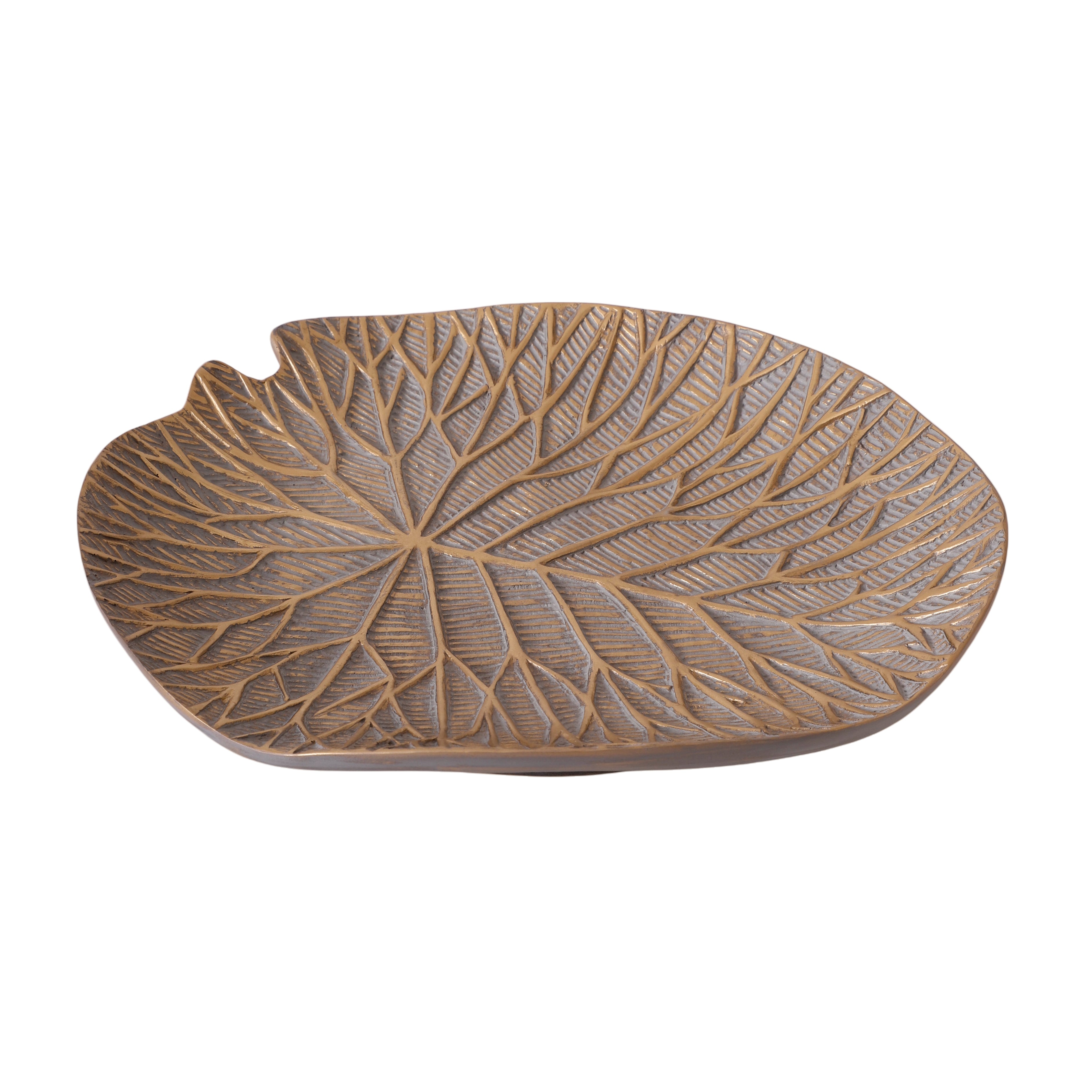Leafora Textured Platter (Medium)