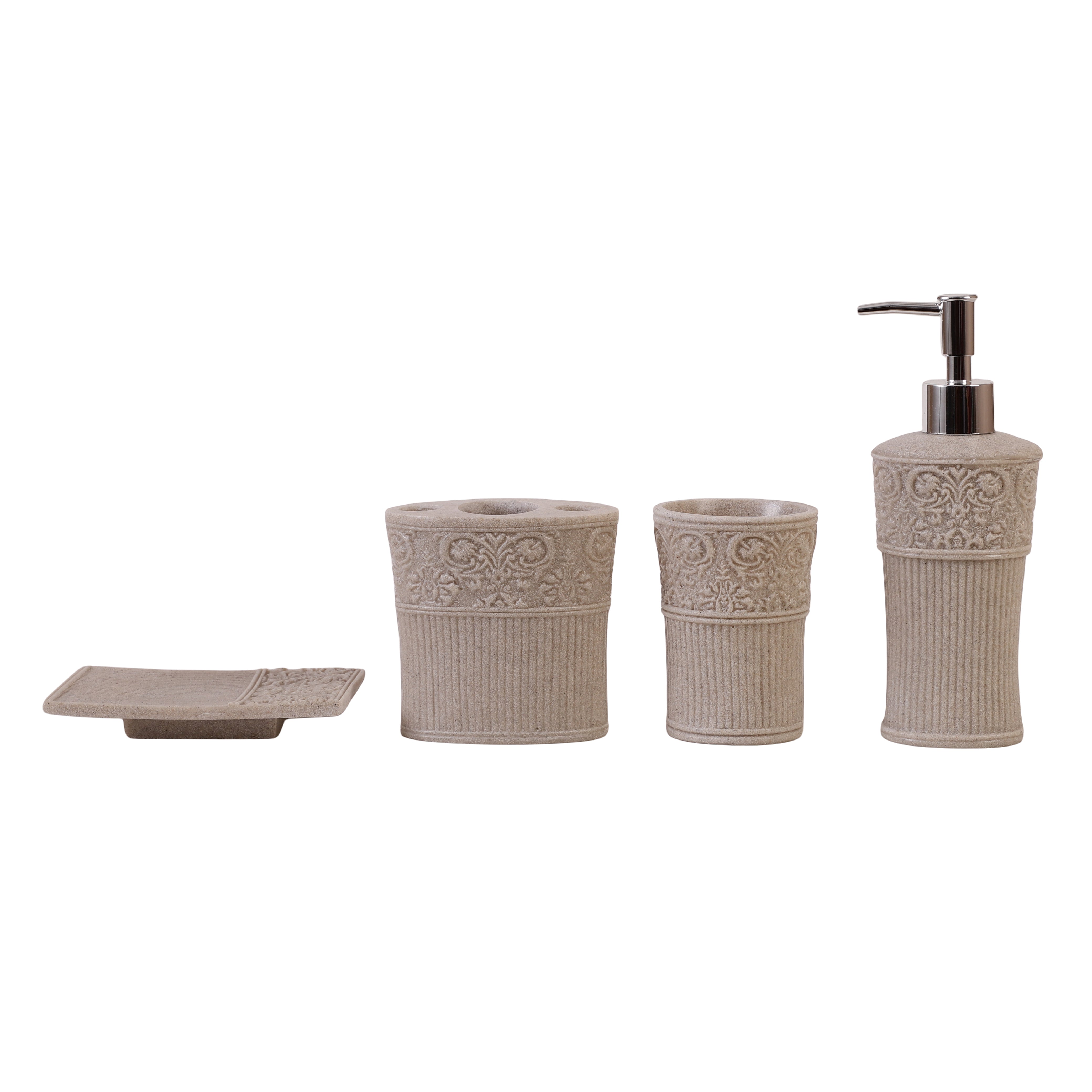 Corinthian Column 4 Piece Bath Set