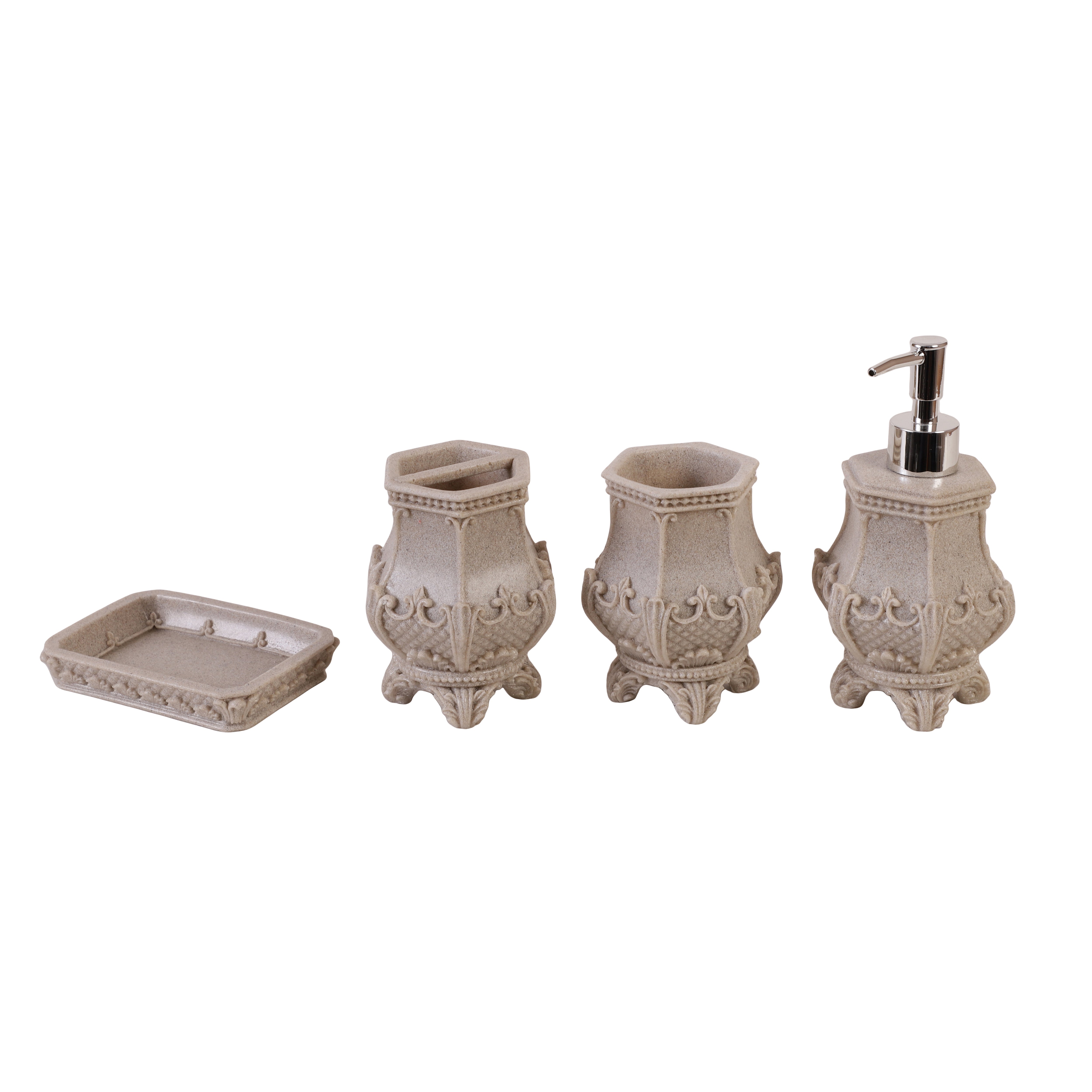 Victorian 4 Piece Bath Set