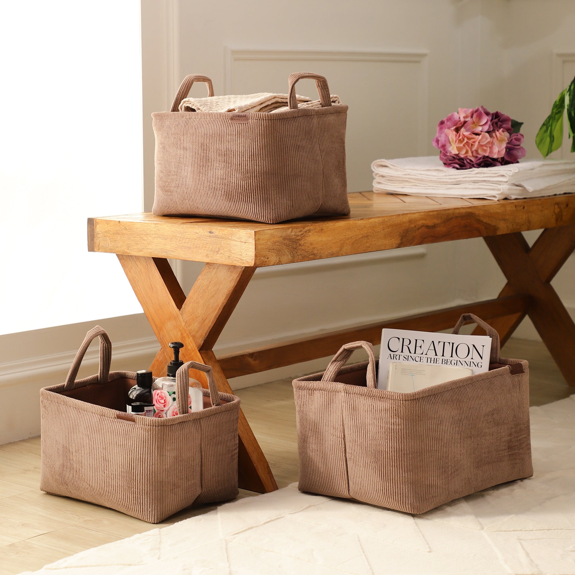 Corduroy Haven Organisers (Set of 3)