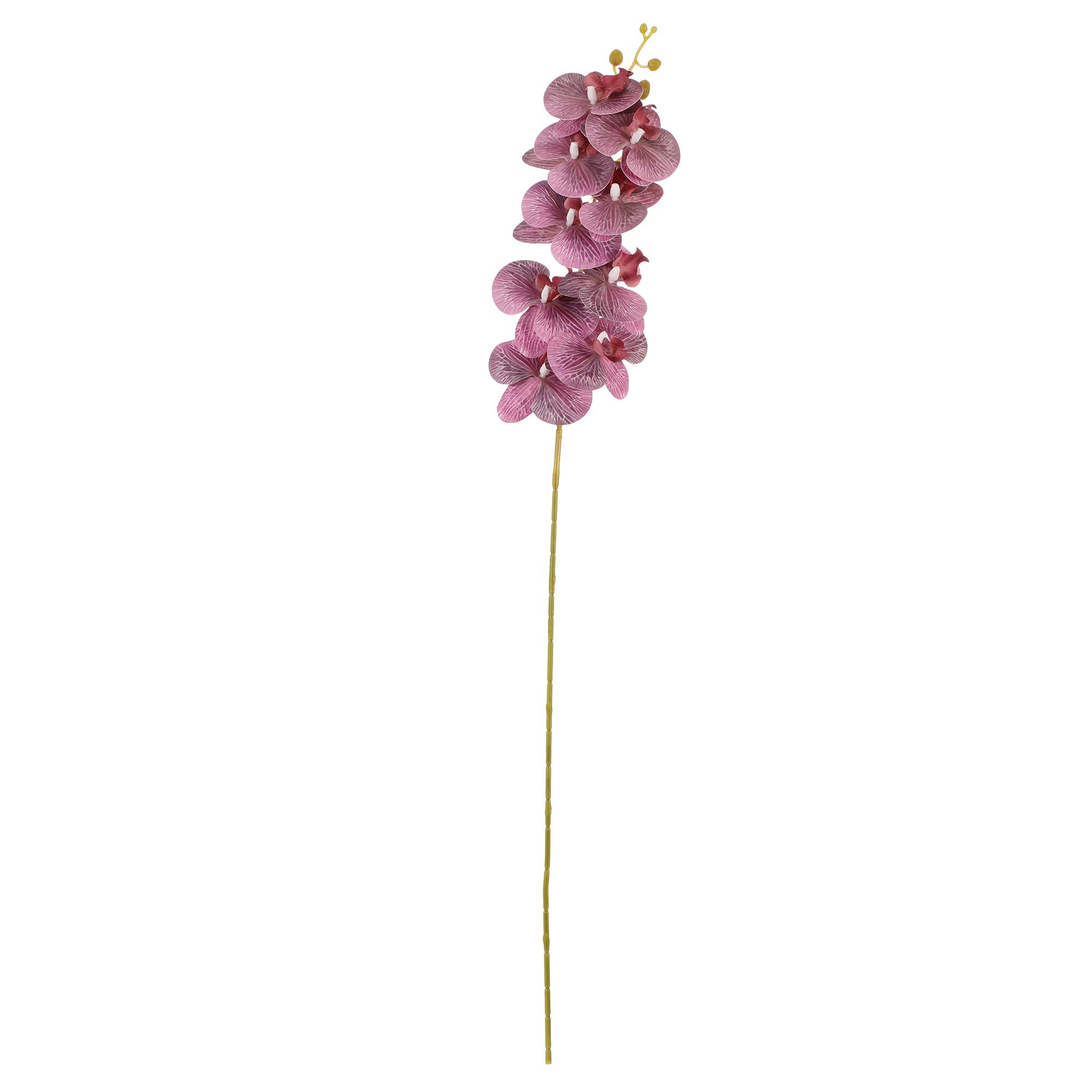 Pink Phalaenopsis Faux Flower Stick (Single)