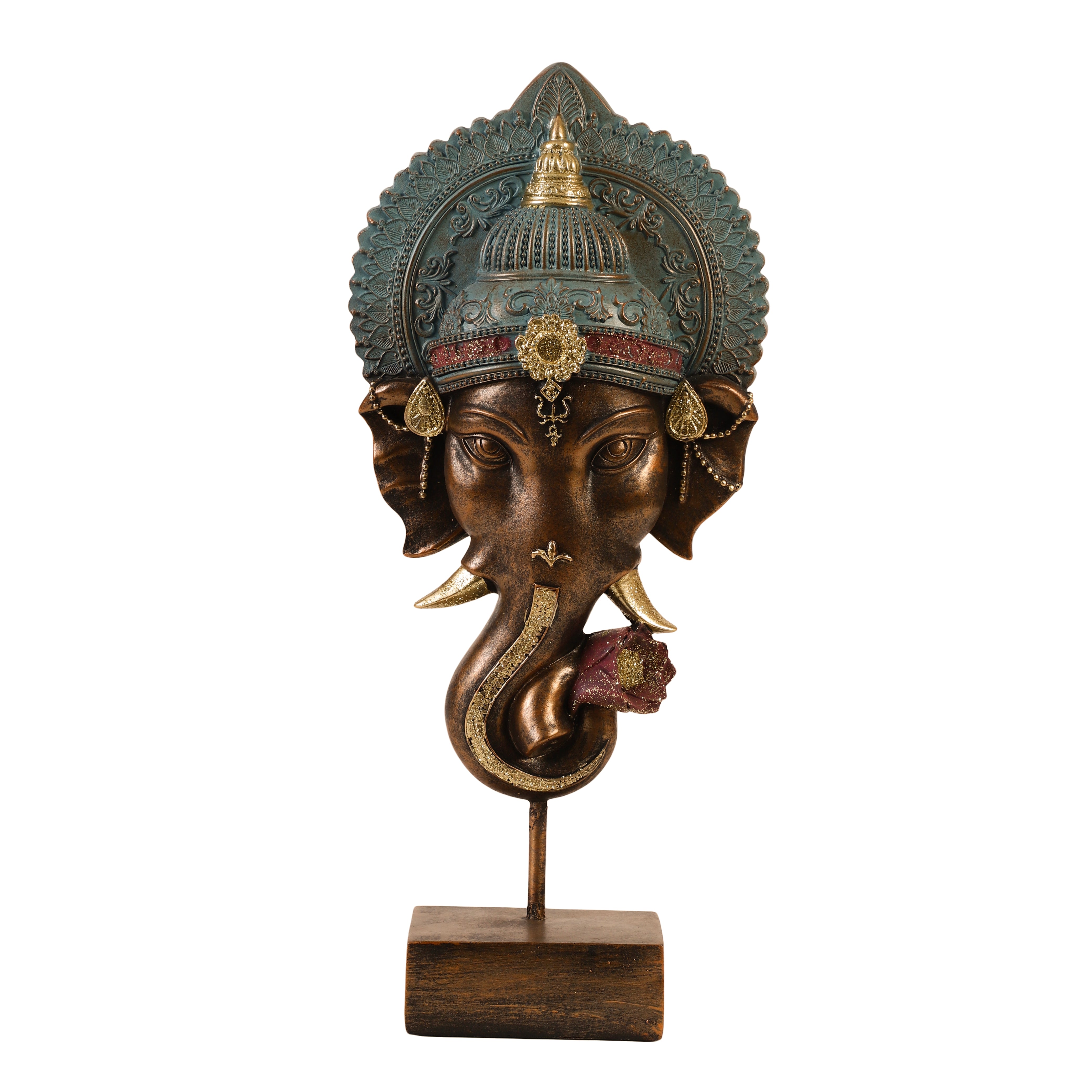 Ganesha Head Sculpture