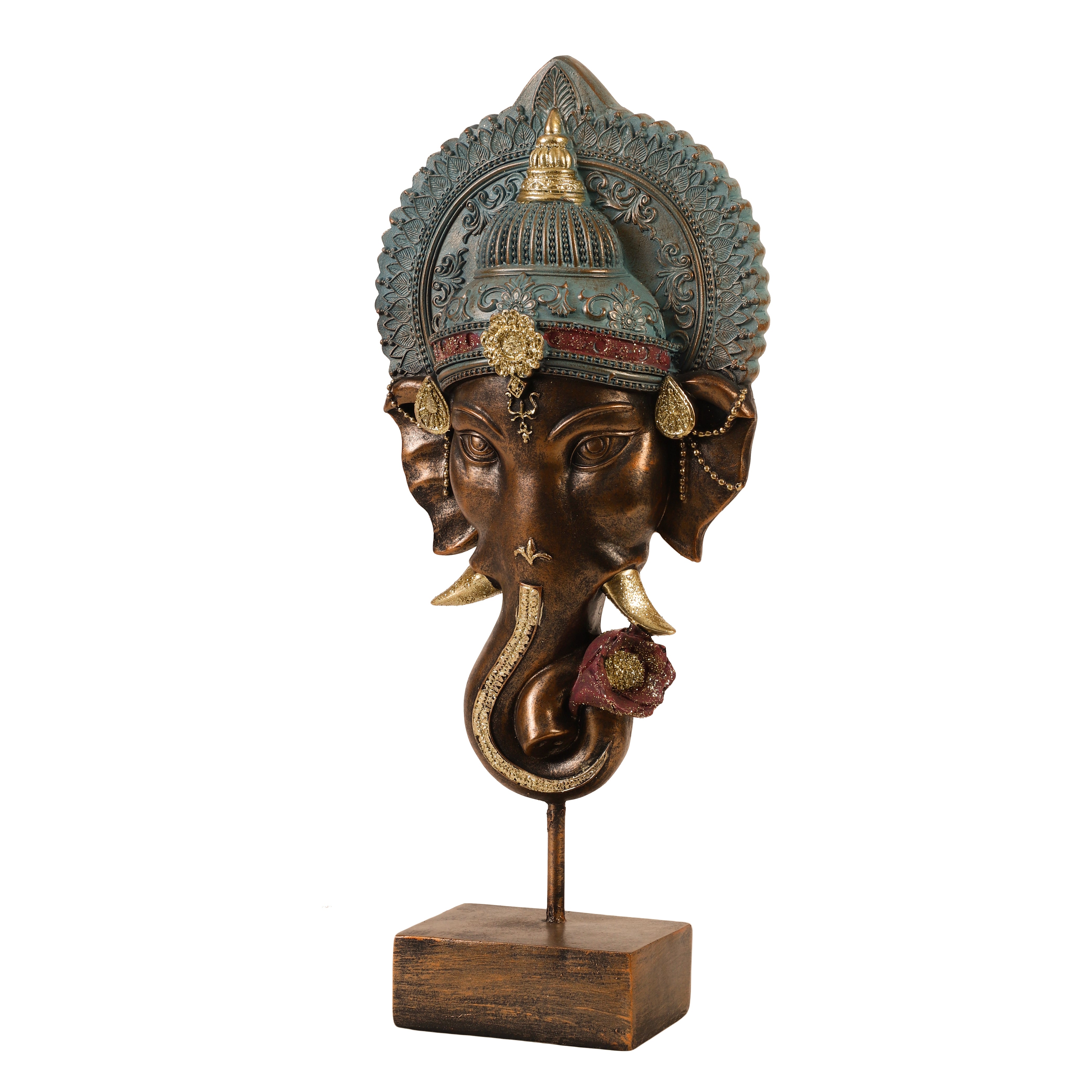 Ganesha Head Sculpture