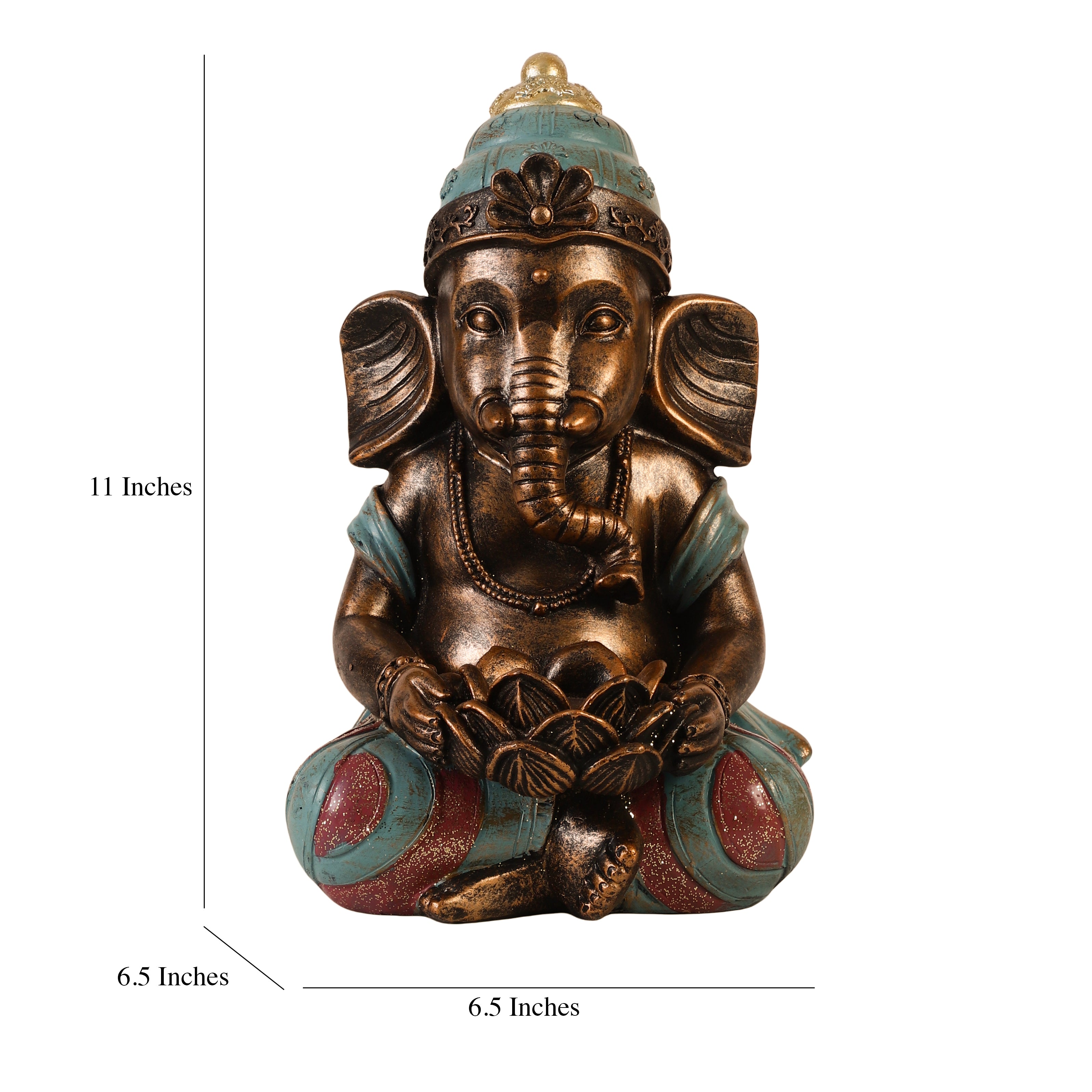 Seated Ganesha Figurine