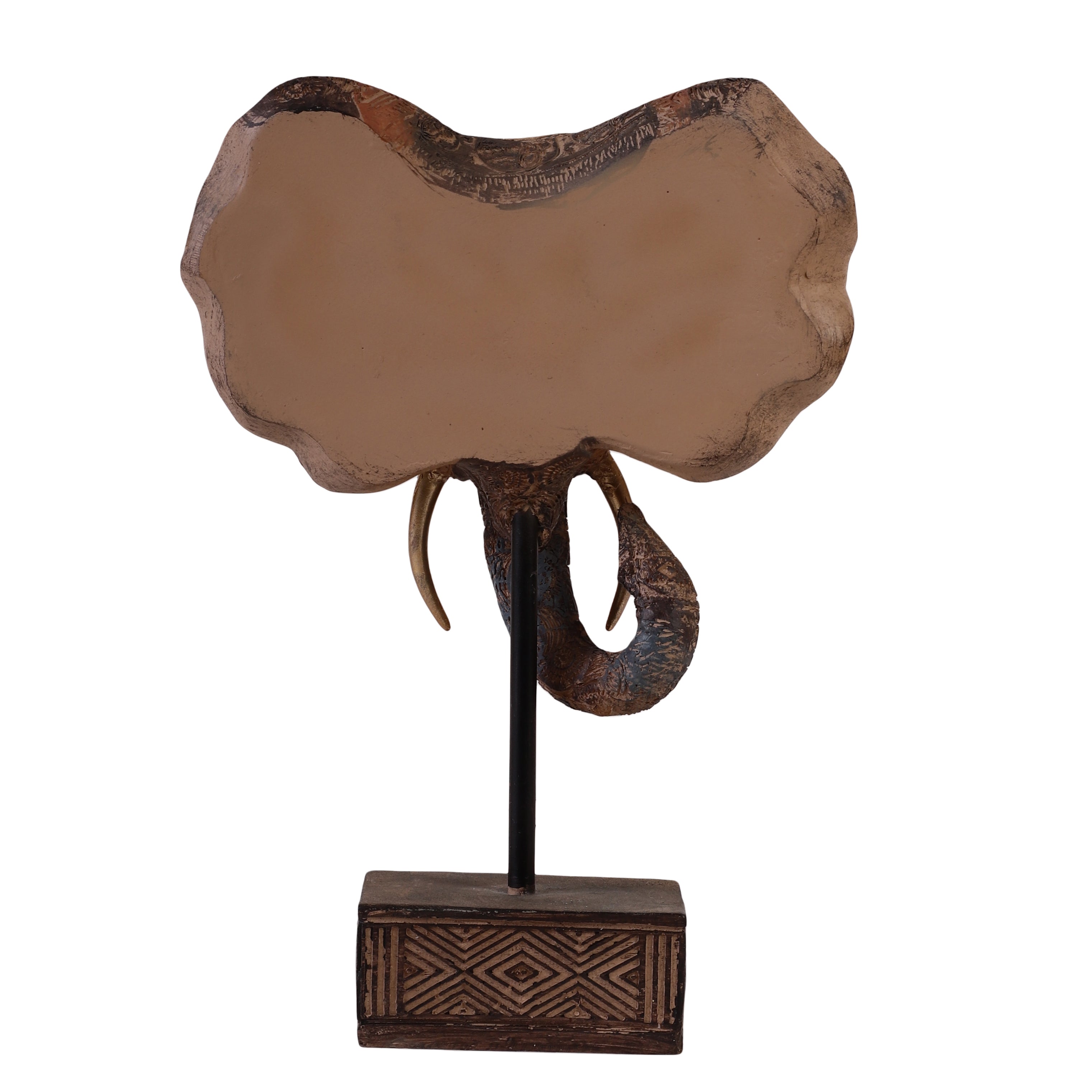 Savannah Majesty Elephant Head Sculpture