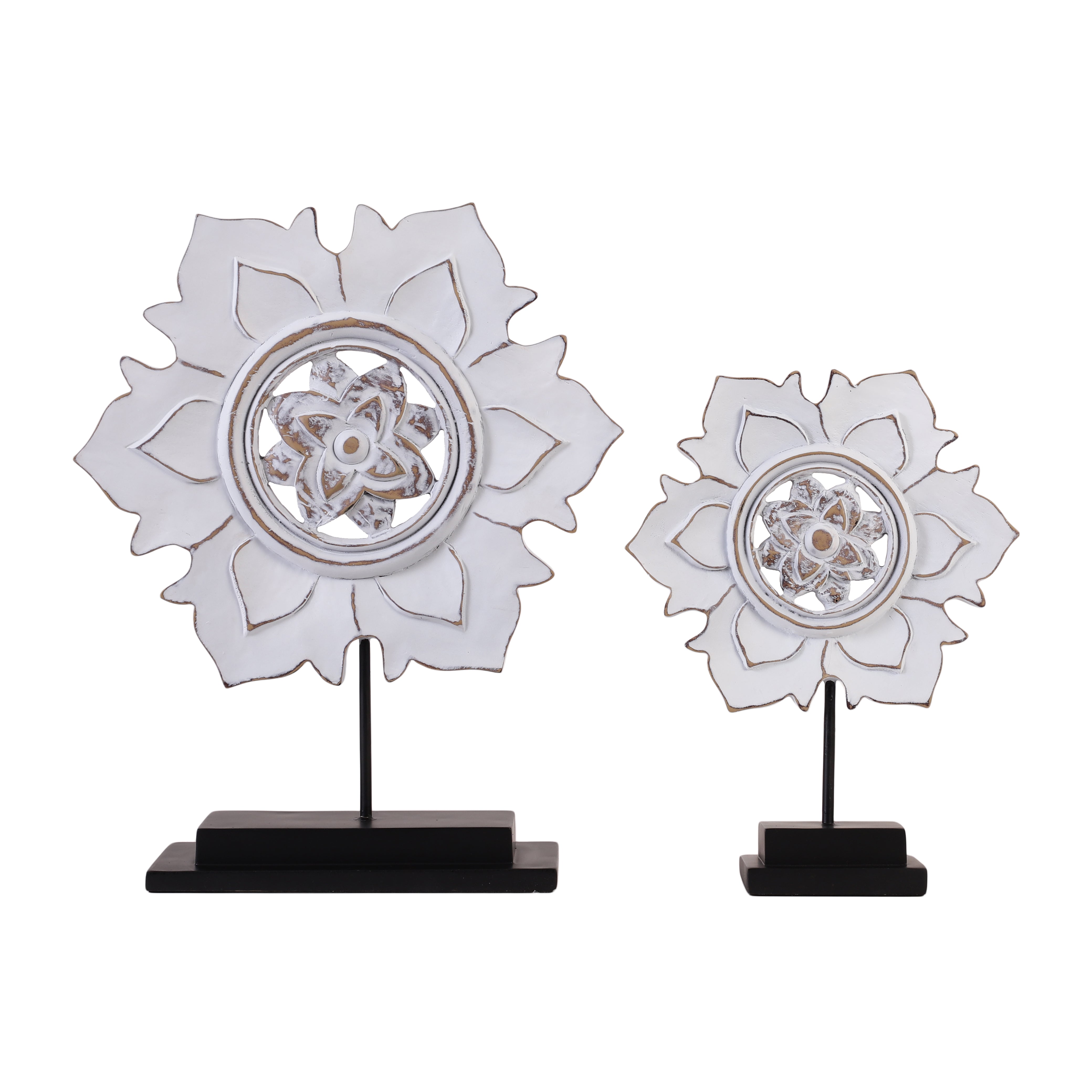 Petalora White Table Accent (Single)