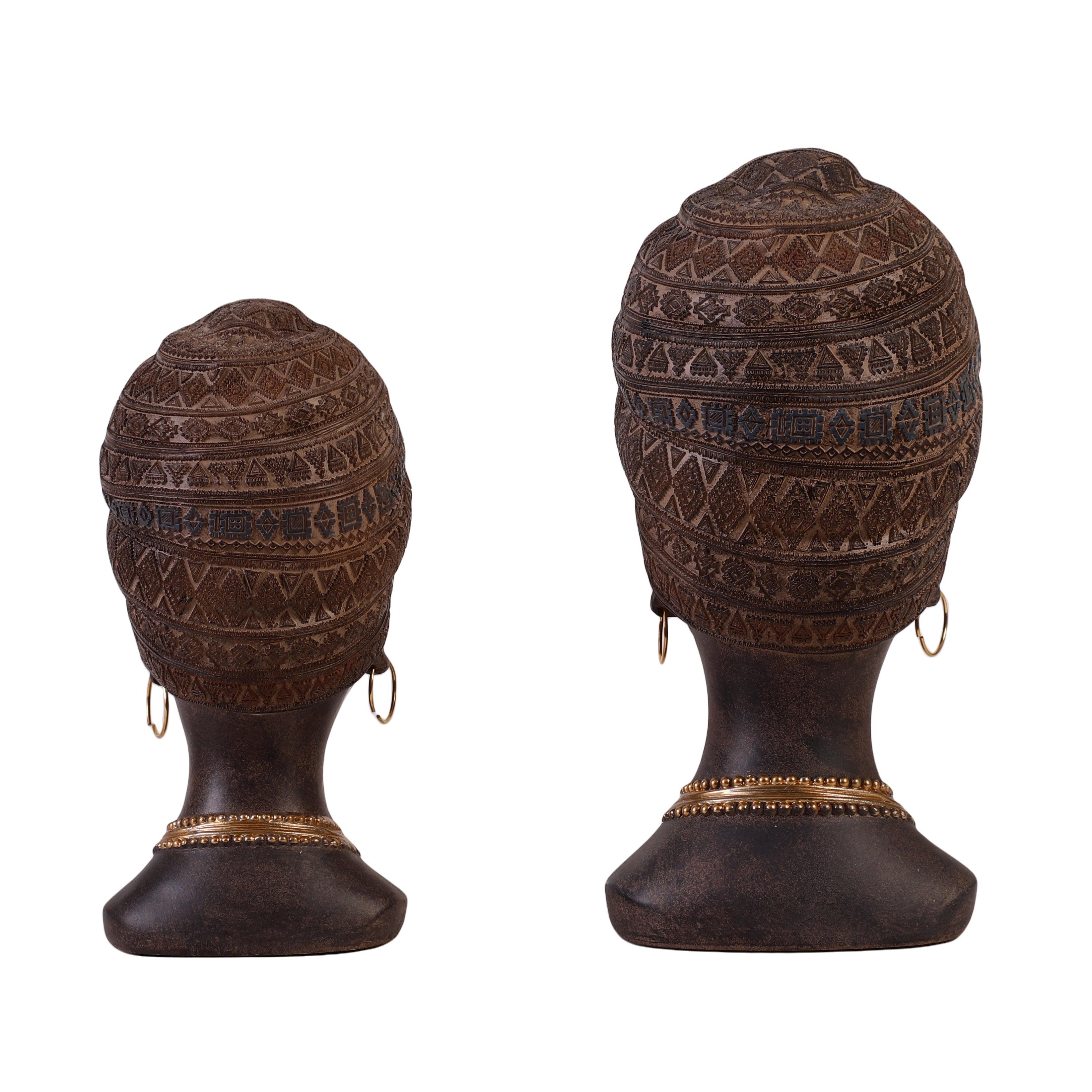 Nubian Majesty Bust Sculpture (Single)