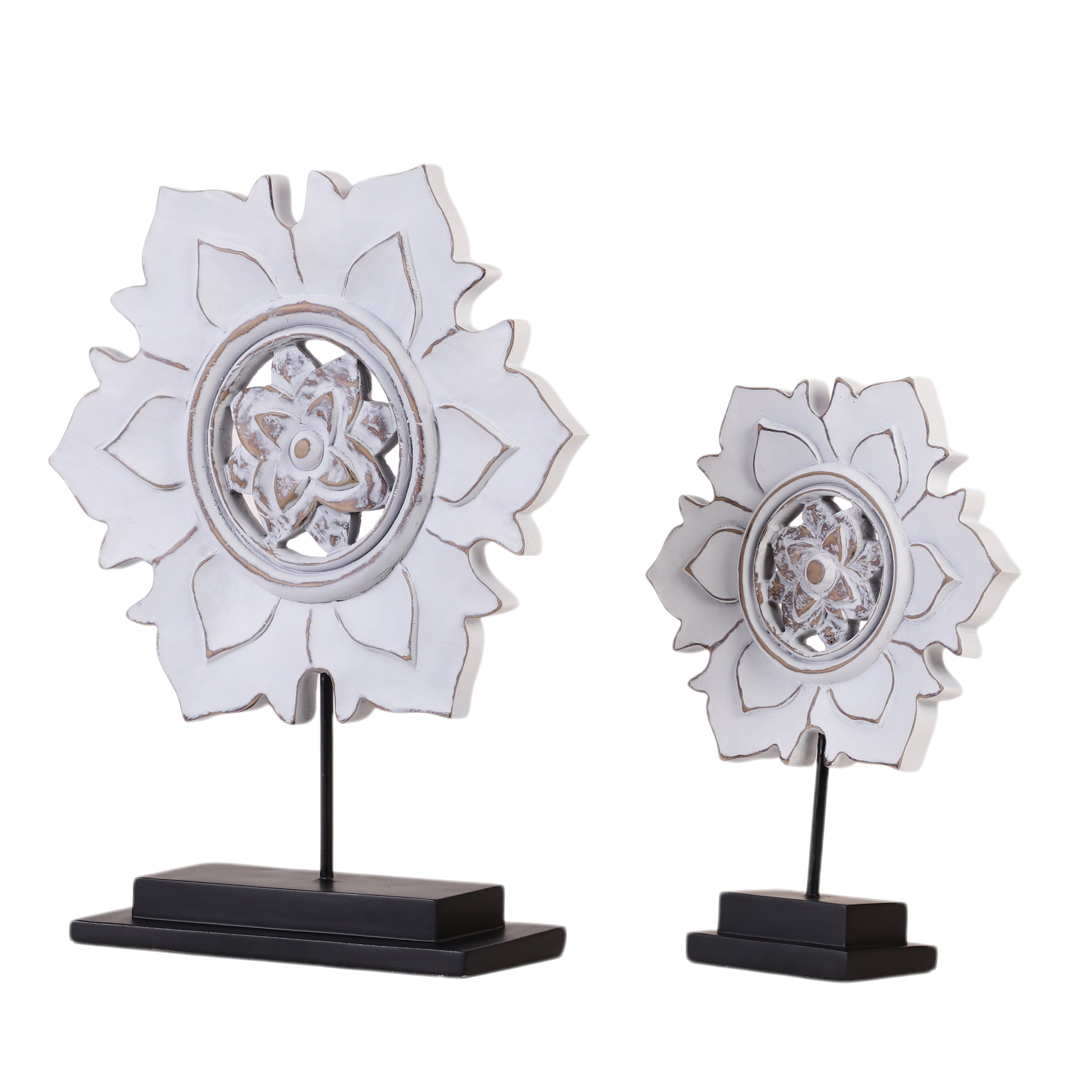 Petalora White Table Accent (Single)