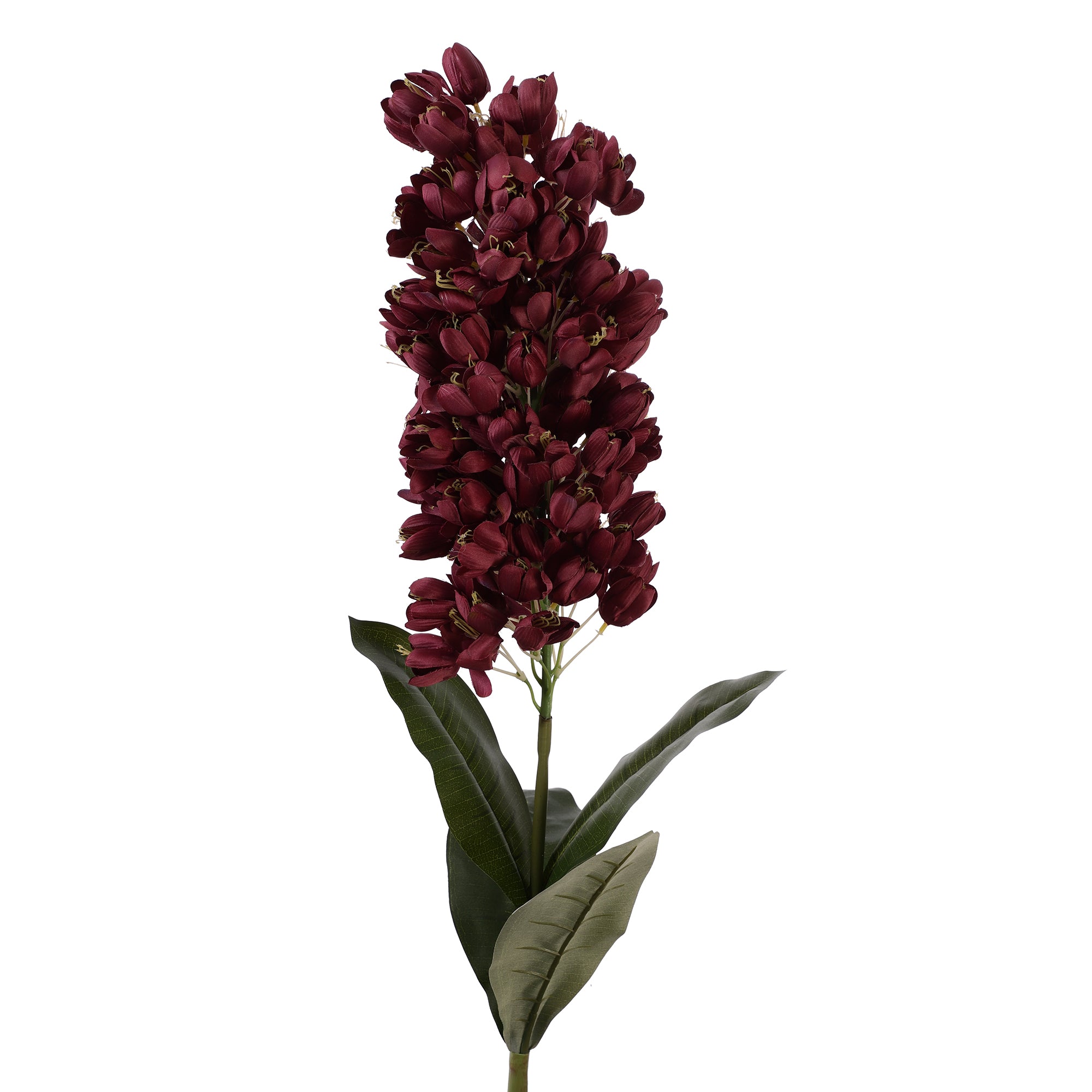 Mulberry Hyacinth Faux Flower Stick (Single)