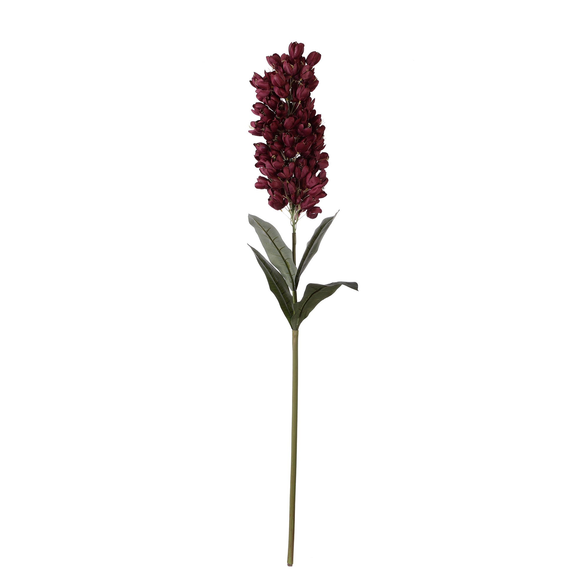 Mulberry Hyacinth Faux Flower Stick (Single)