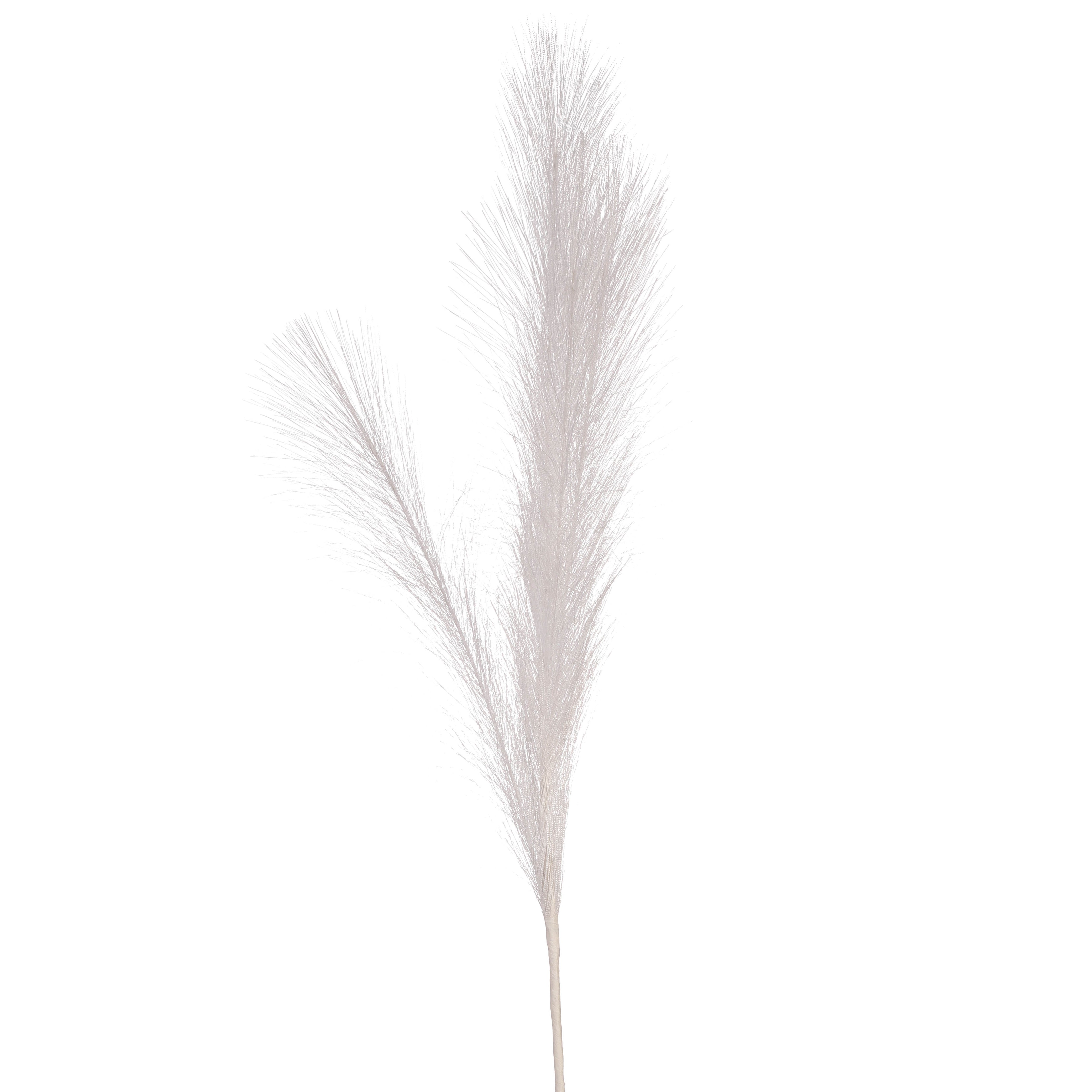 White Faux Pampas Grass (Set of 5)